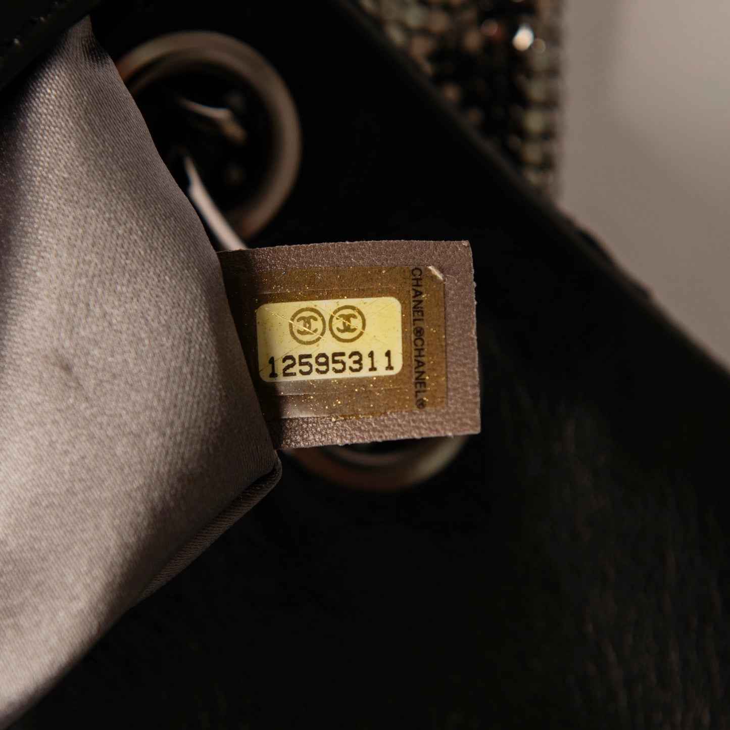Chanel Chain-Mail Flap Bag - Black