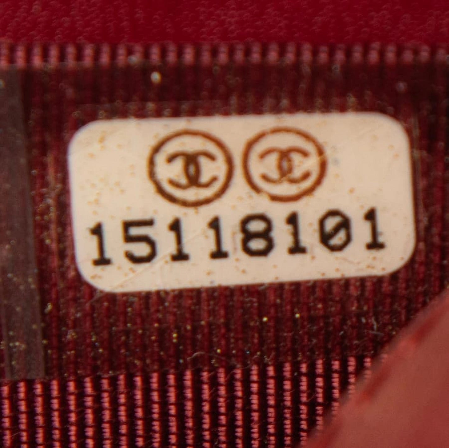 Chanel Red Quilted Patent Leather CC Brilliant Continental Wallet
