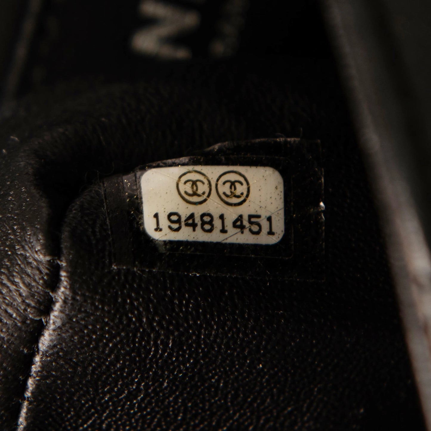 Chanel Lambskin Quilting Enchained Flap Black