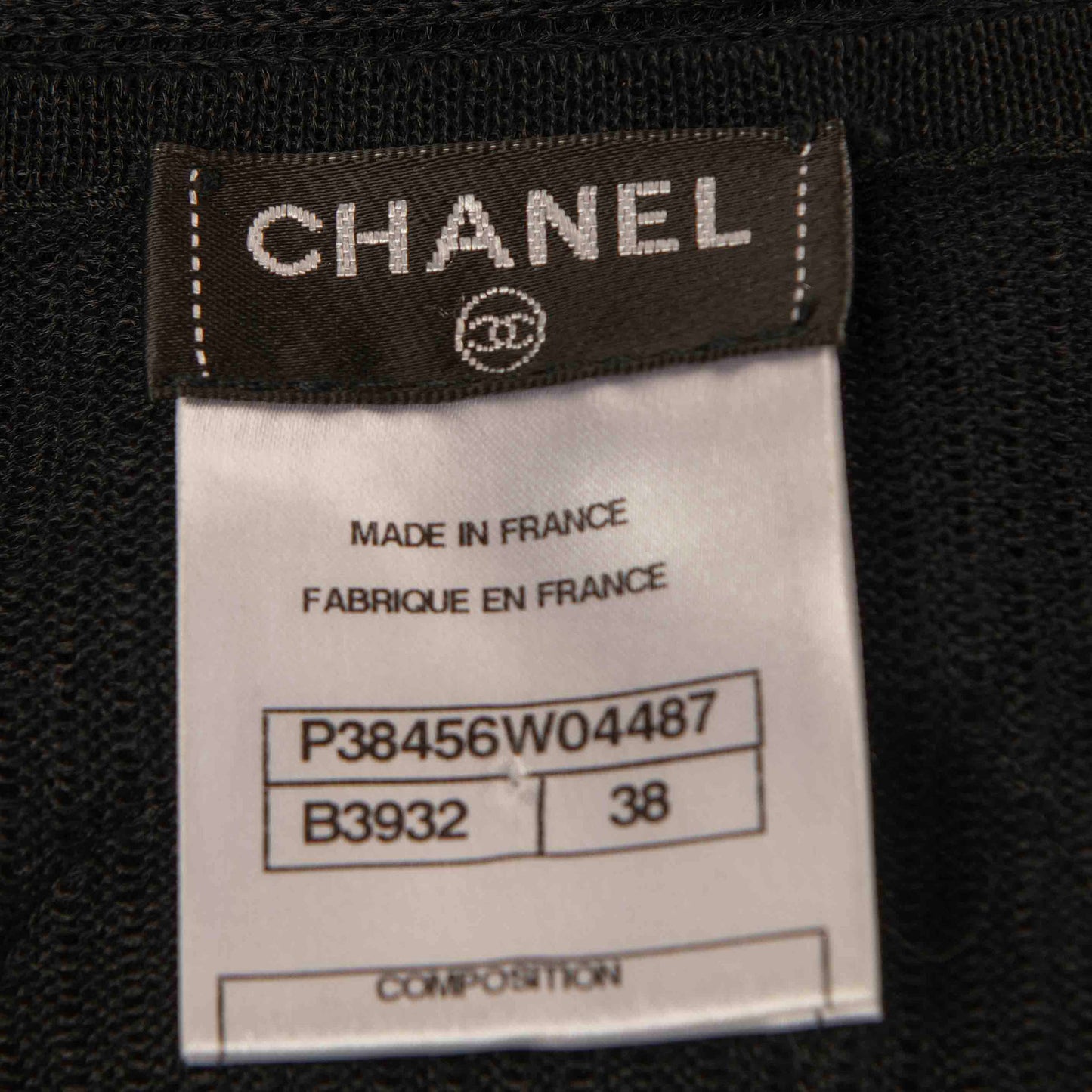 Chanel Black Knit Dress with Bow