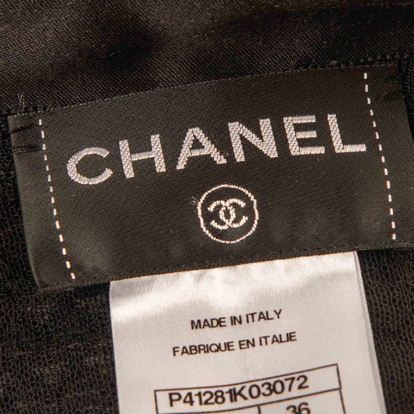 Chanel Dot & Stripe Dress