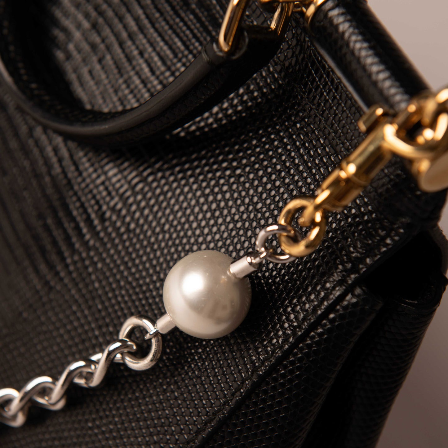 Dolce & Gabbana Embellished Miss Monica Satchel