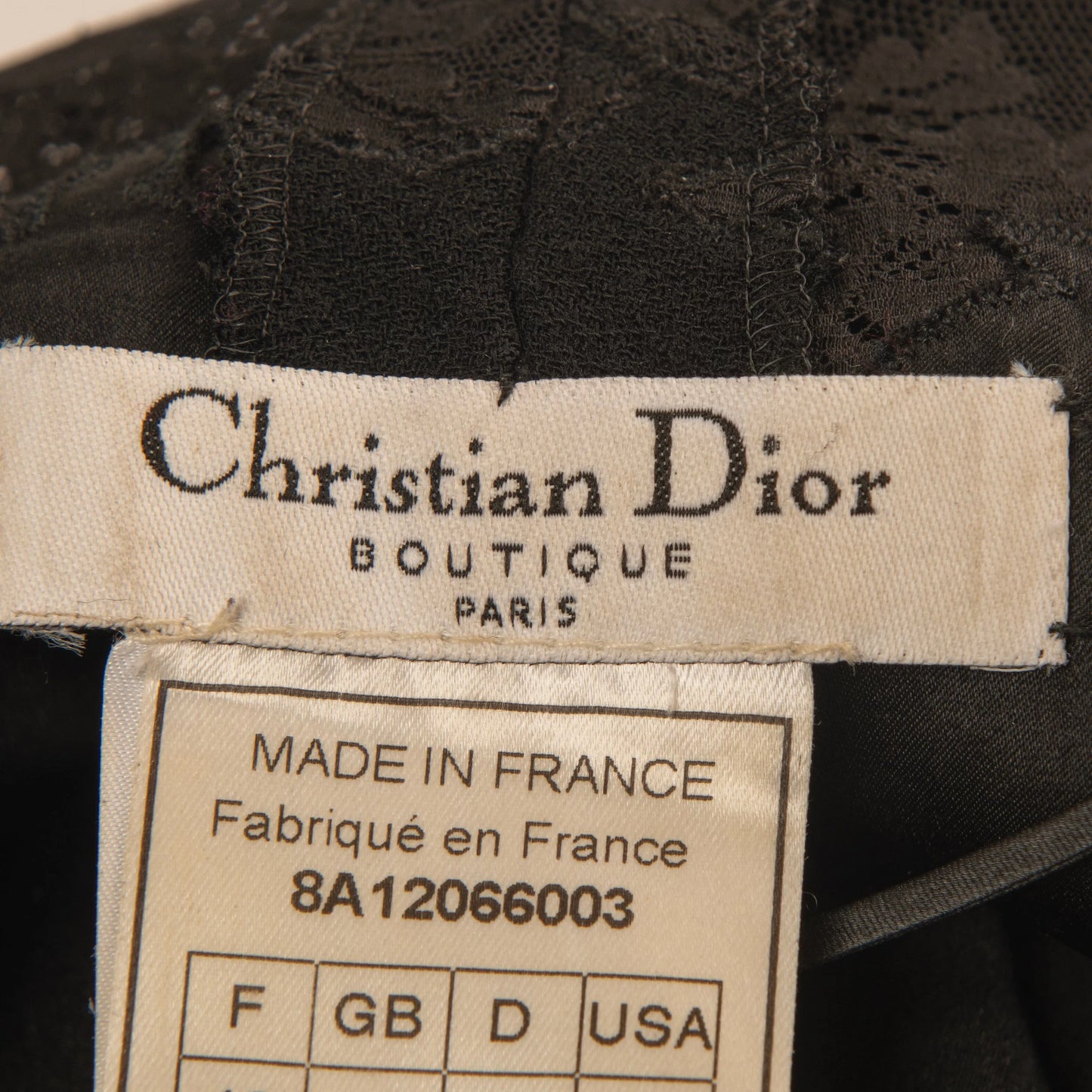 Dior Lace Dress