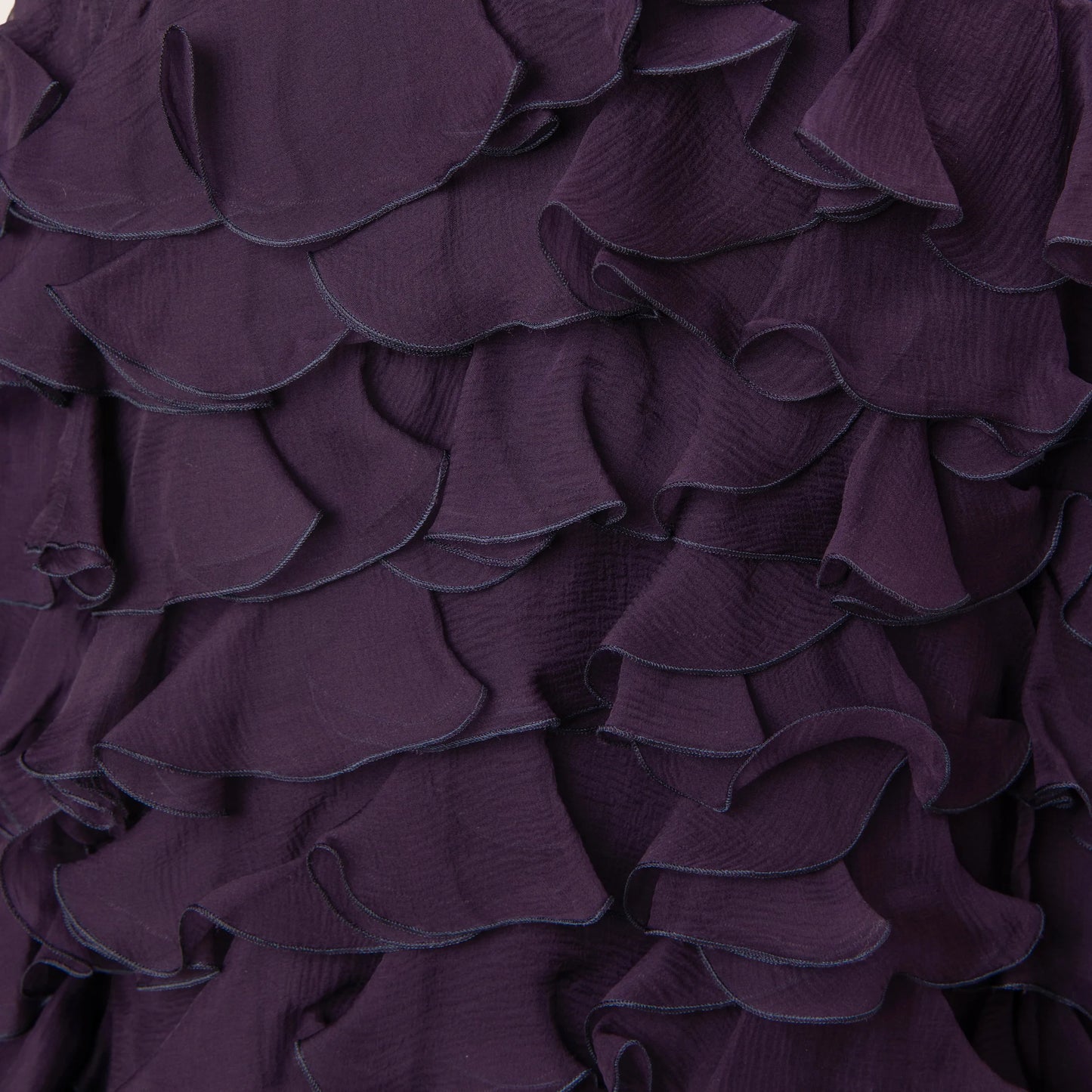 Dior Purple Ruffle Dress