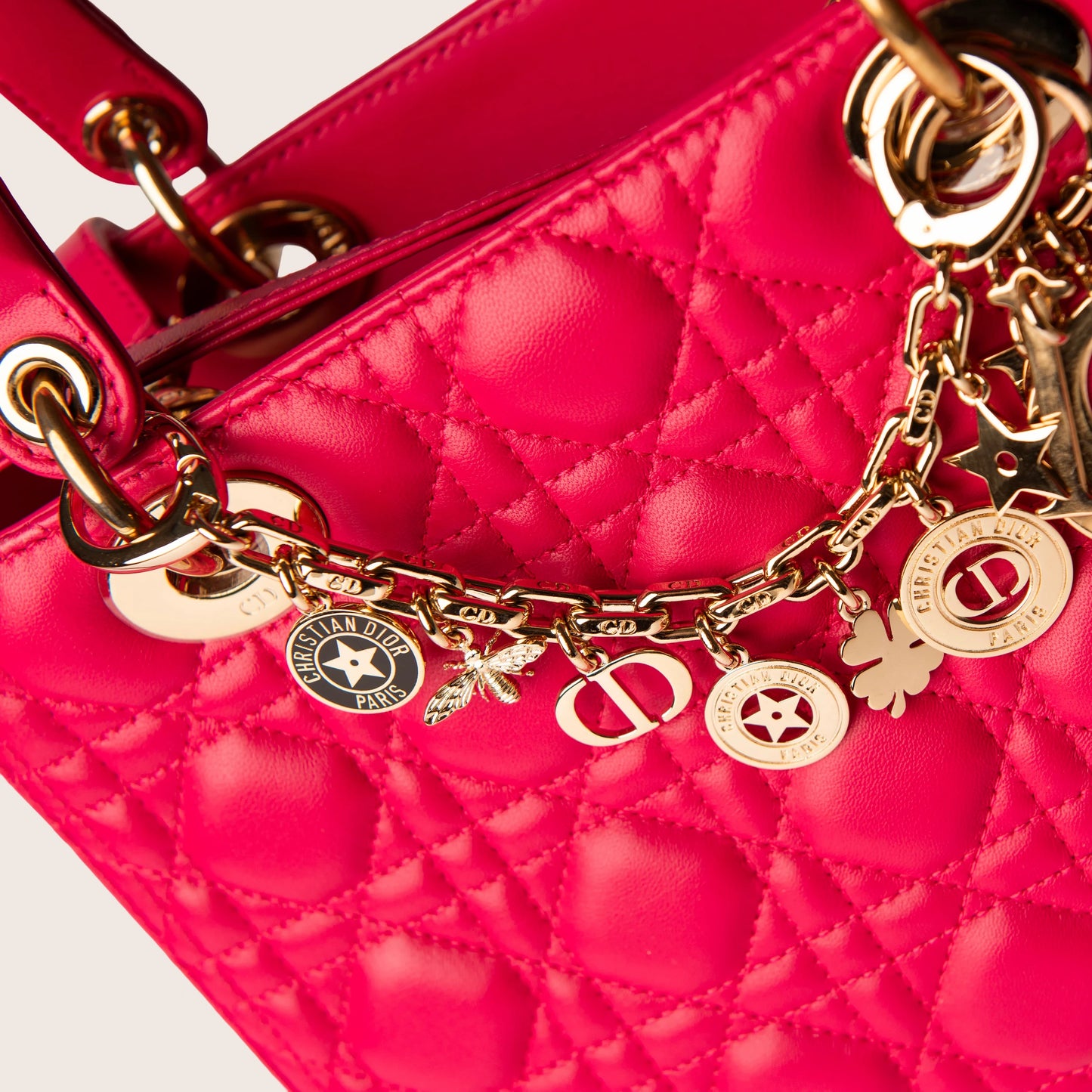 Christian Dior 2014 Lady Dior Handbag
