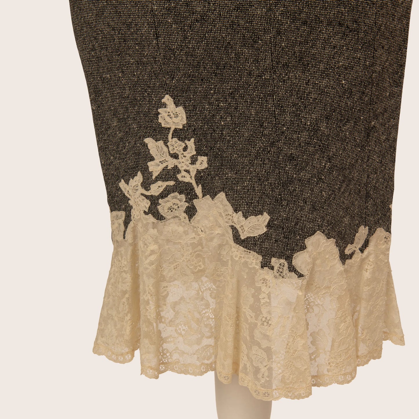 Dior Lace & Tweed Dress