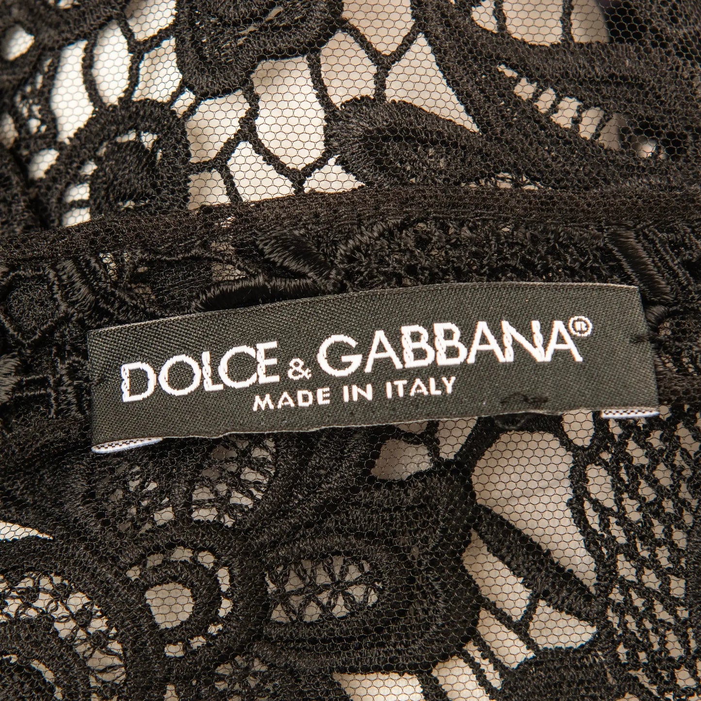 Dolce & Gabbana Floral Lace Dress
