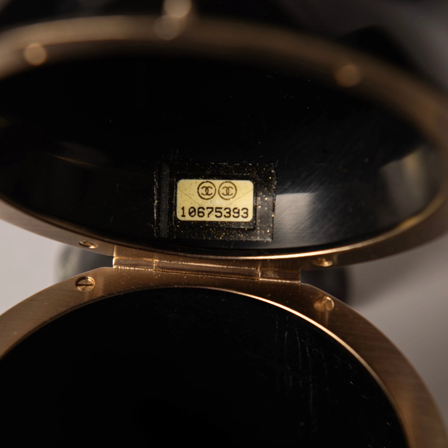 Chanel Black Resin Paris-Moscow Matryoshka Doll Minaudiere Wristlet Bag