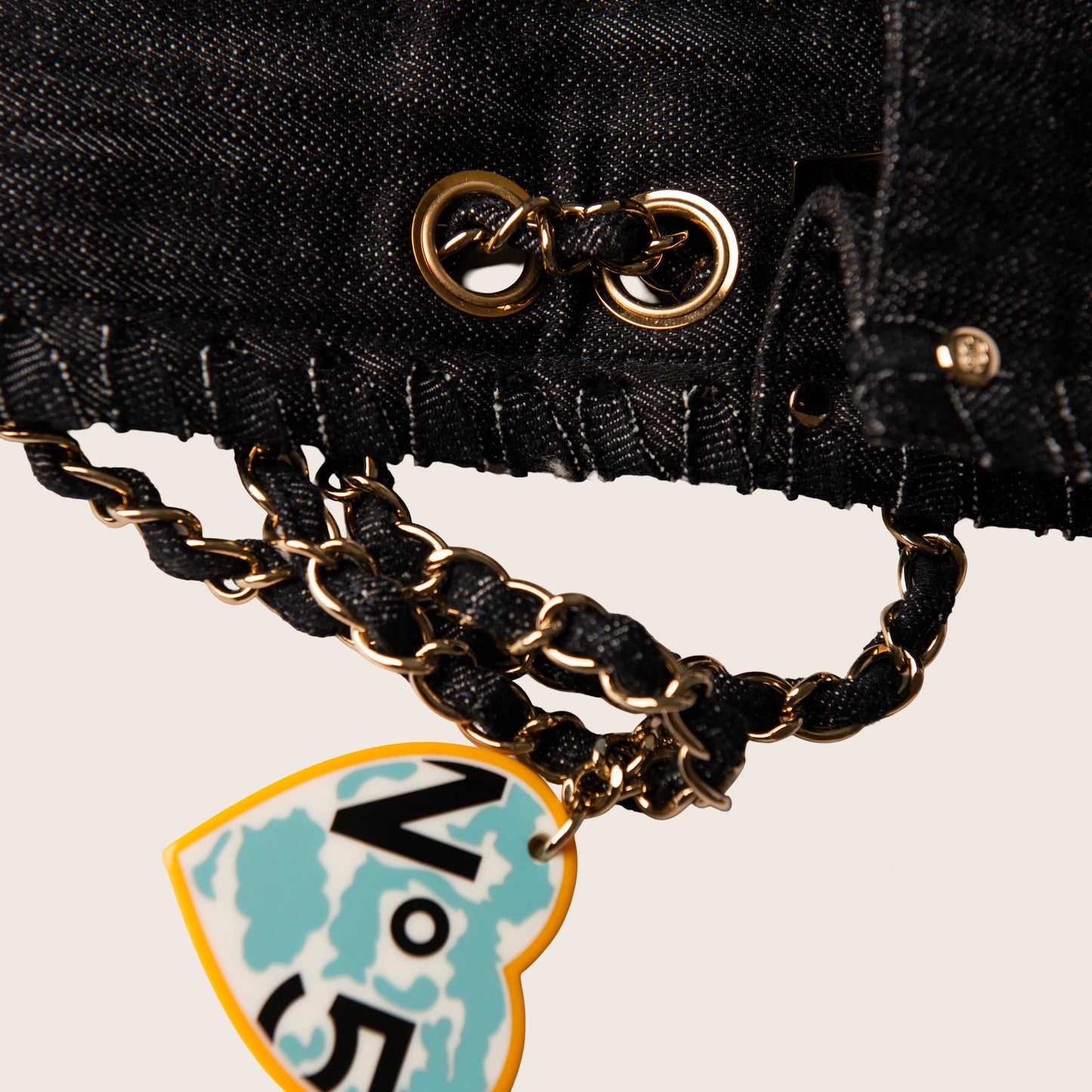 Chanel 2006 2.55 "Night Flight" Denim Shoulder Bag