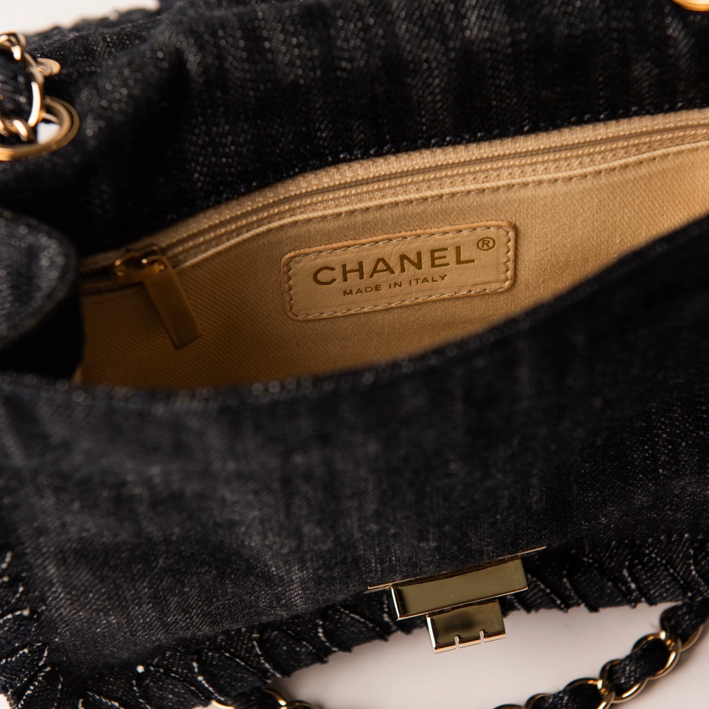 Chanel 2006 2.55 "Night Flight" Denim Shoulder Bag