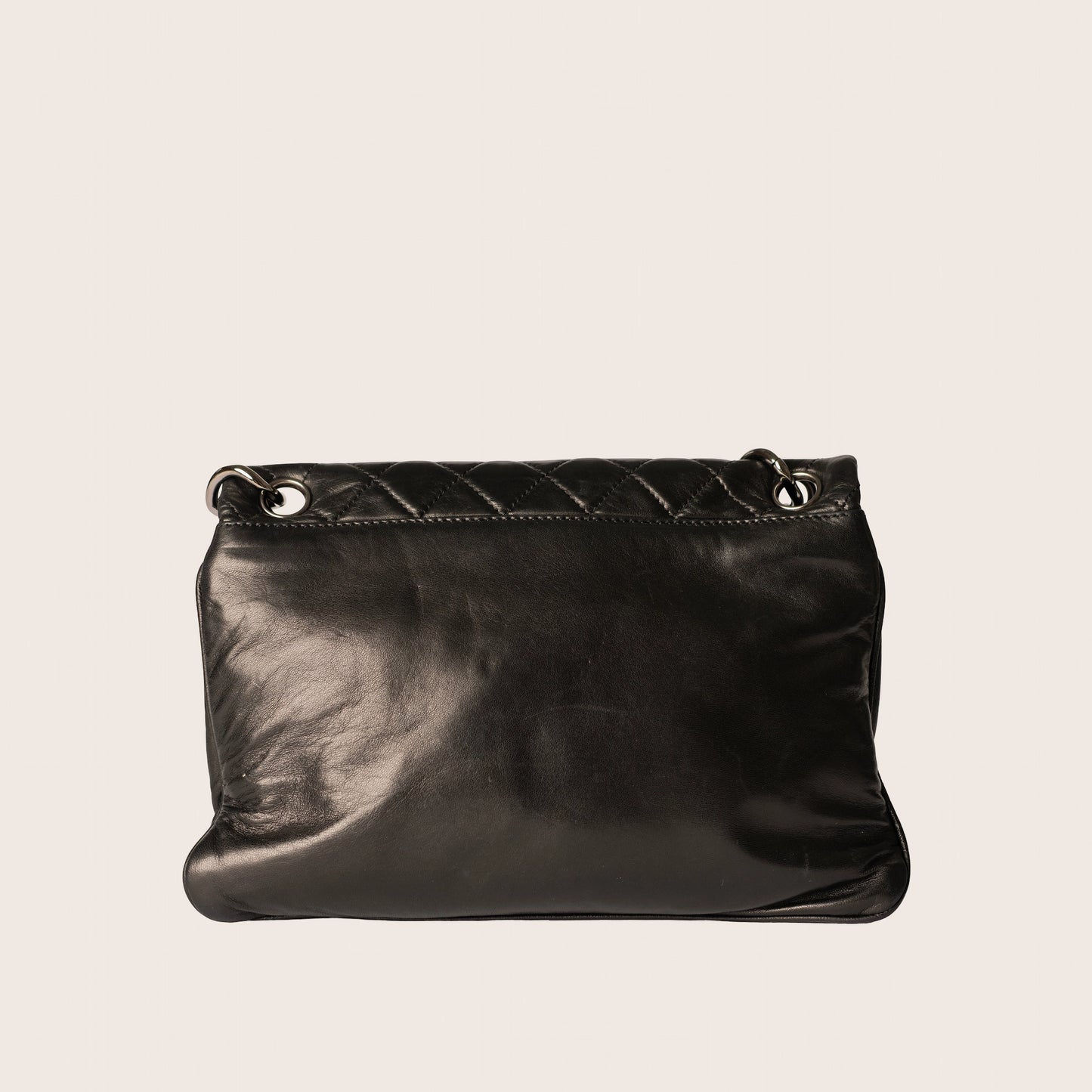 Chanel Chain-Mail Flap Bag - Black