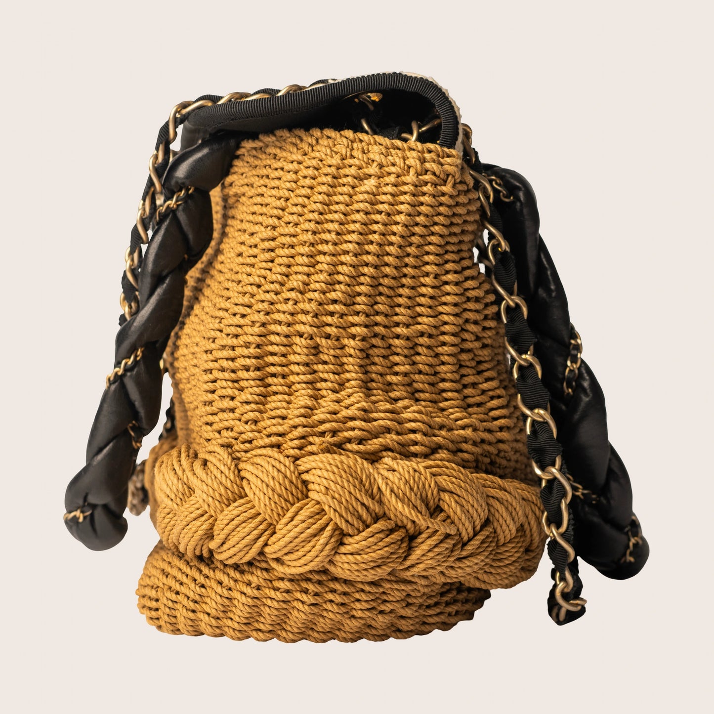 Chanel SS 2010 "Coco Country" Woven Straw Basket Bag
