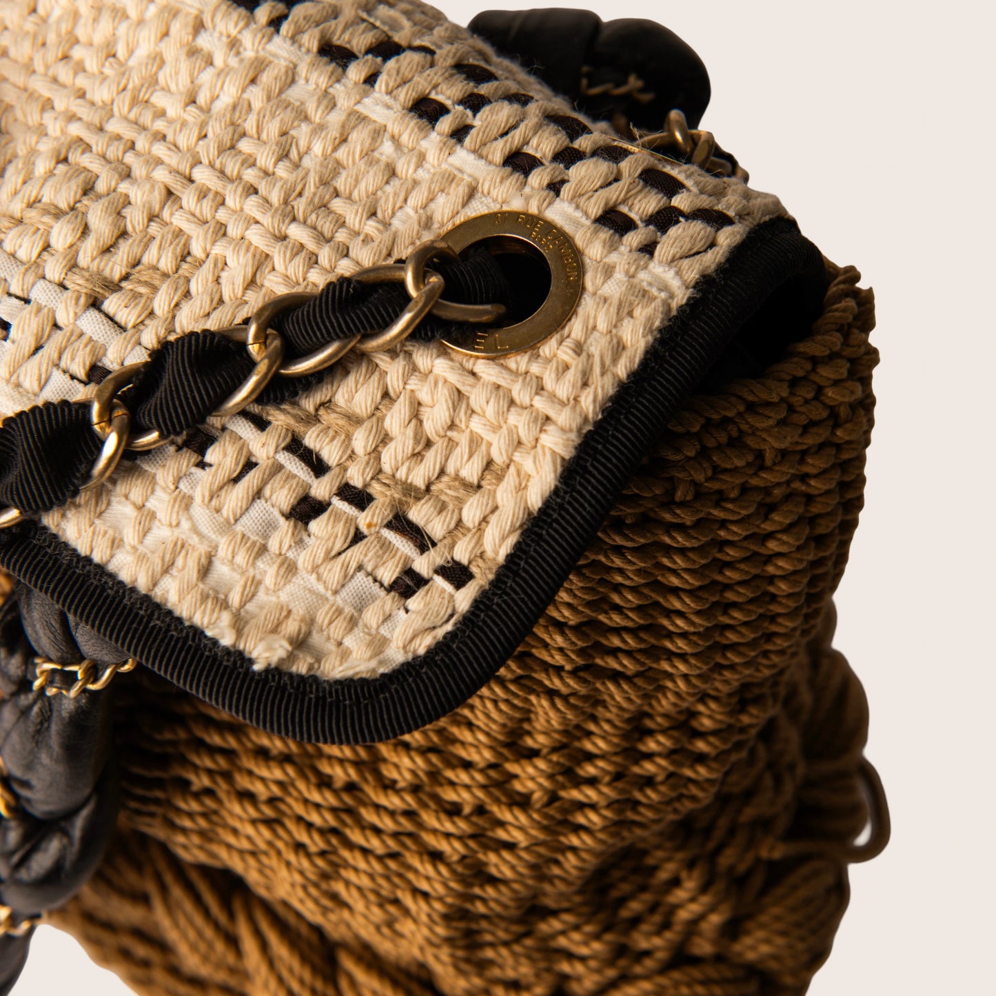 Chanel SS 2010 "Coco Country" Woven Straw Basket Bag
