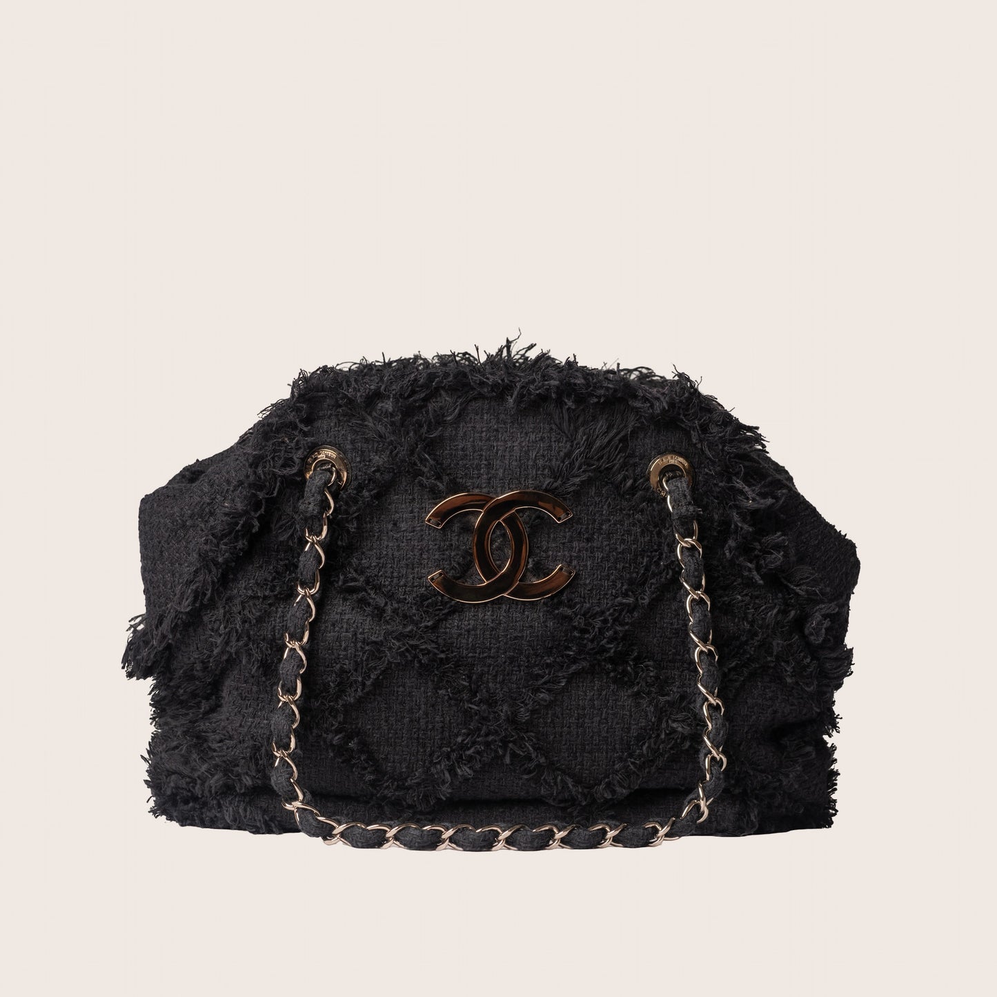 Chanel 2009 Large Crochet Nature Tote Bag