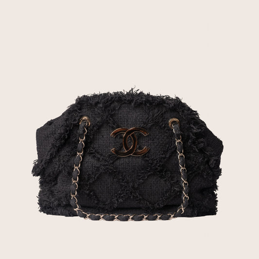 Chanel 2009 Large Crochet Nature Tote Bag