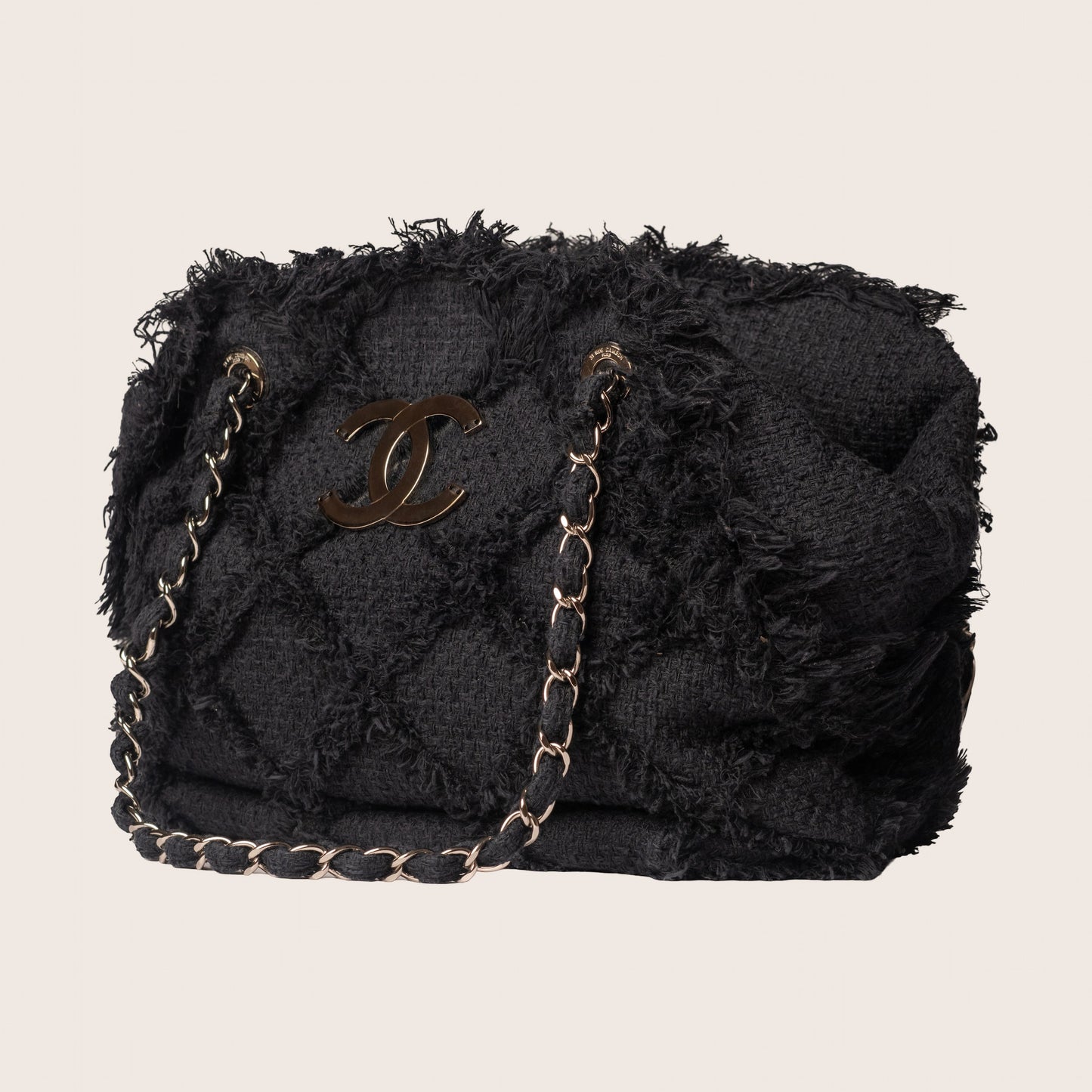 Chanel 2009 Large Crochet Nature Tote Bag