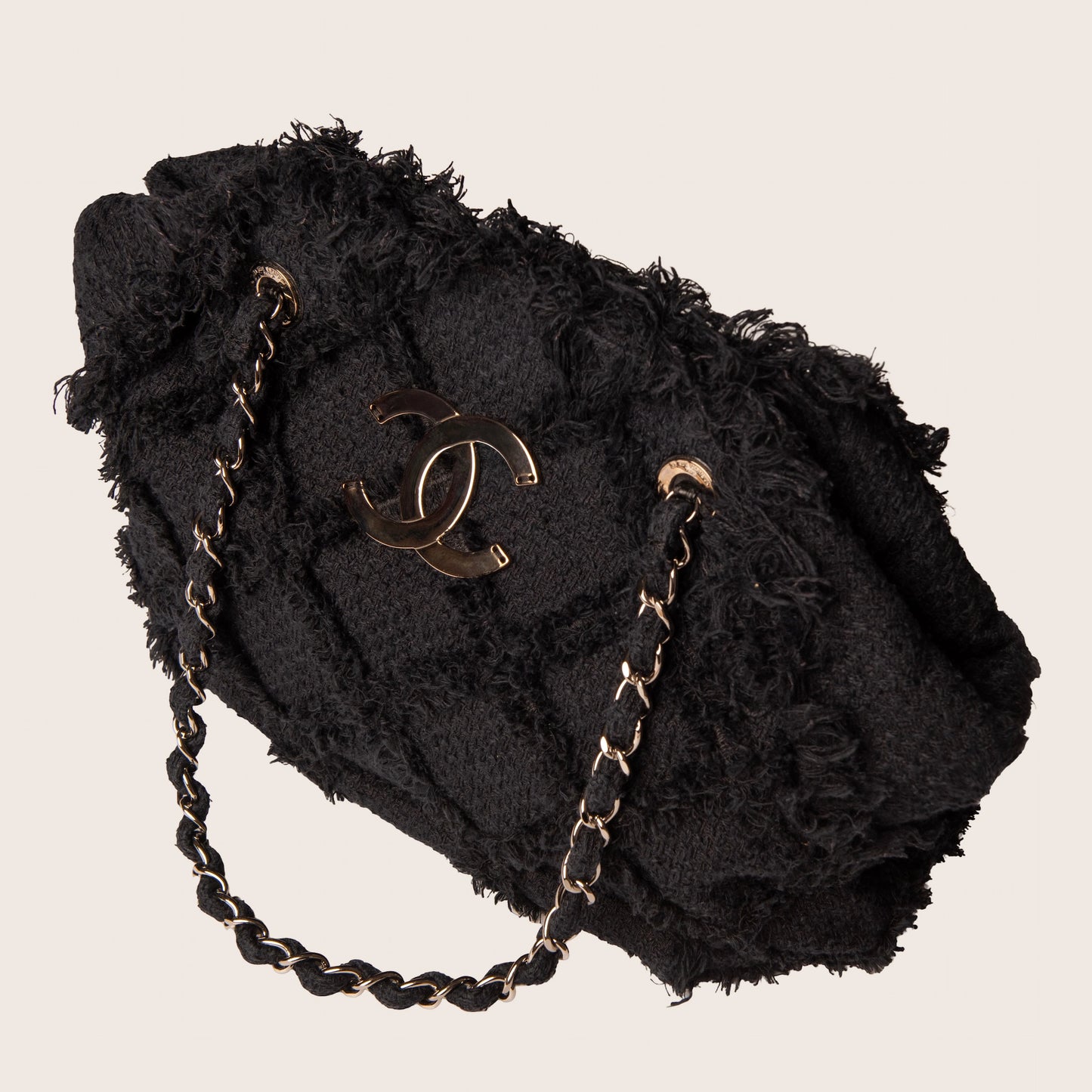 Chanel 2009 Large Crochet Nature Tote Bag