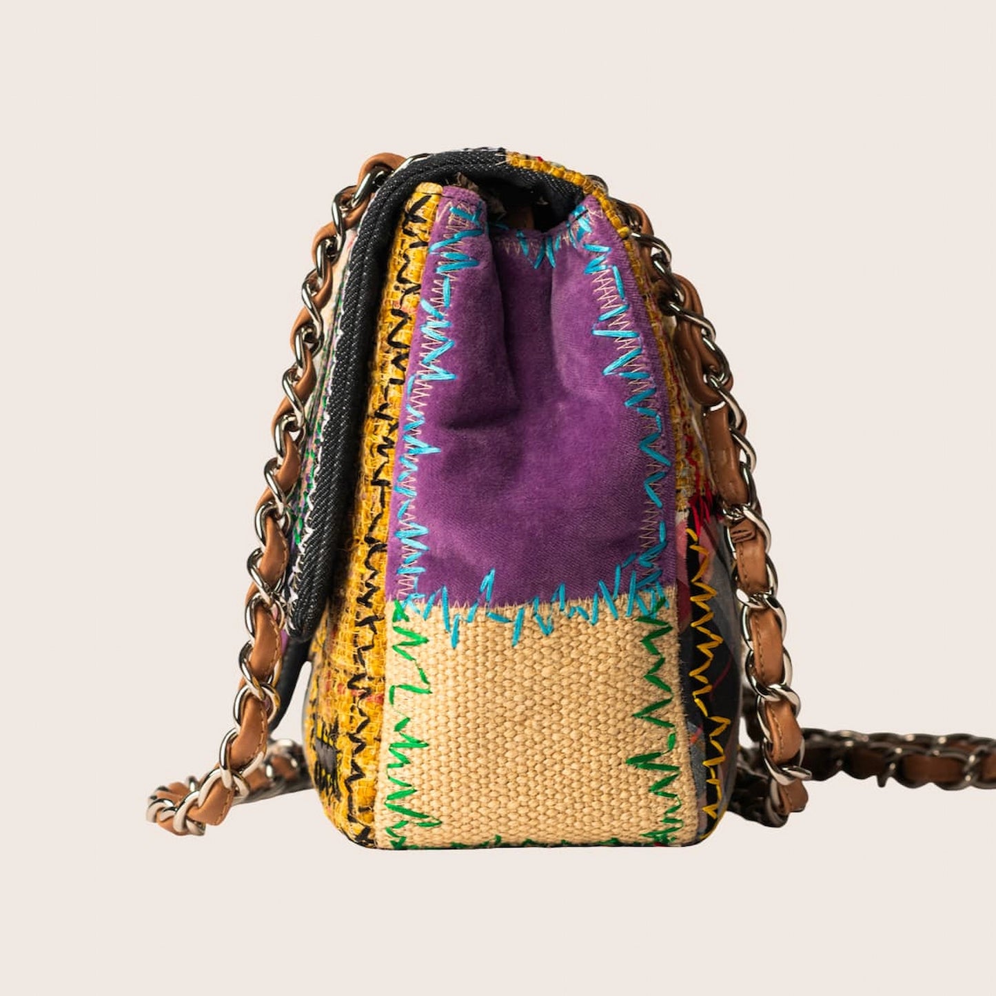 Chanel Timeless Multicolor Patchwork Flap Bag