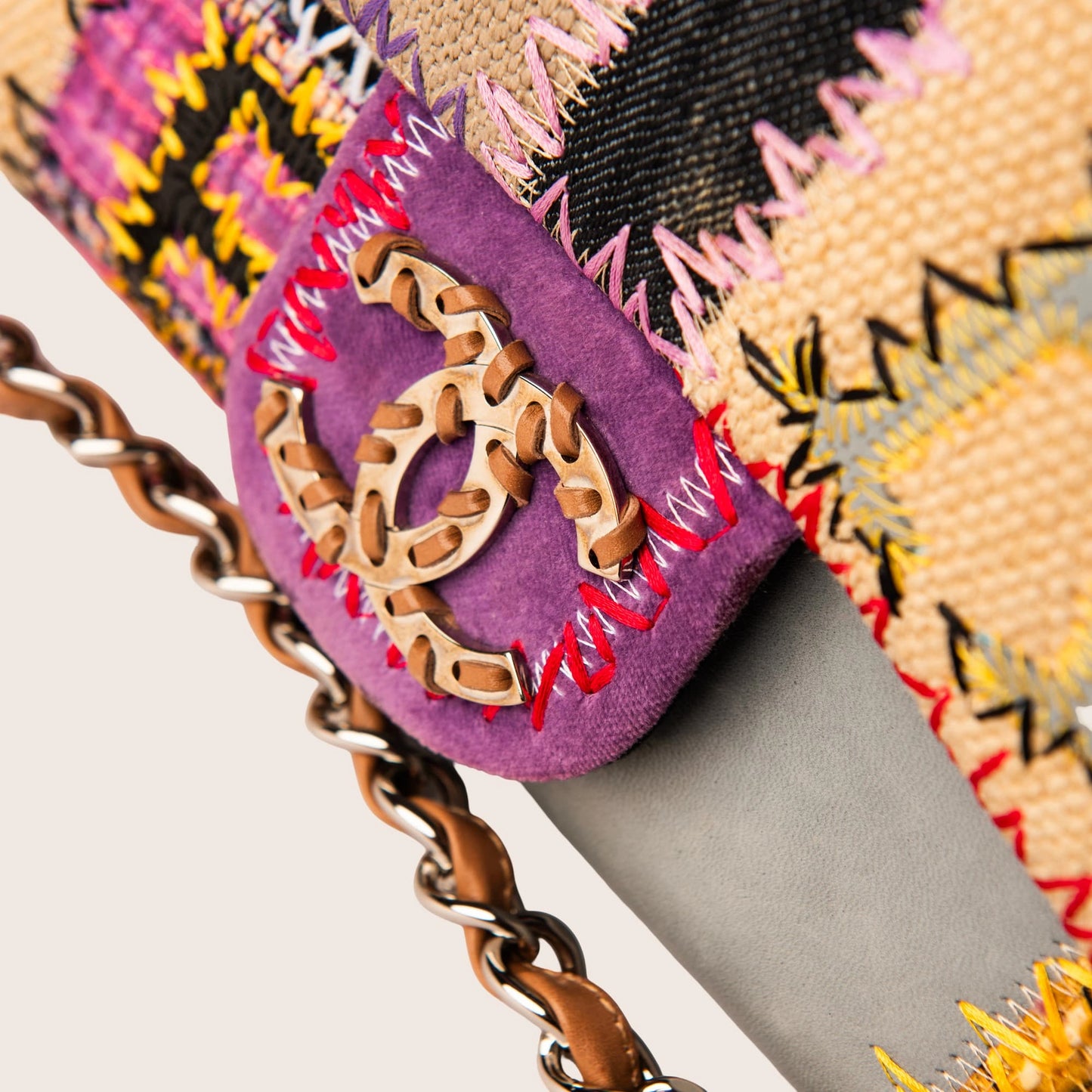 Chanel Timeless Multicolor Patchwork Flap Bag