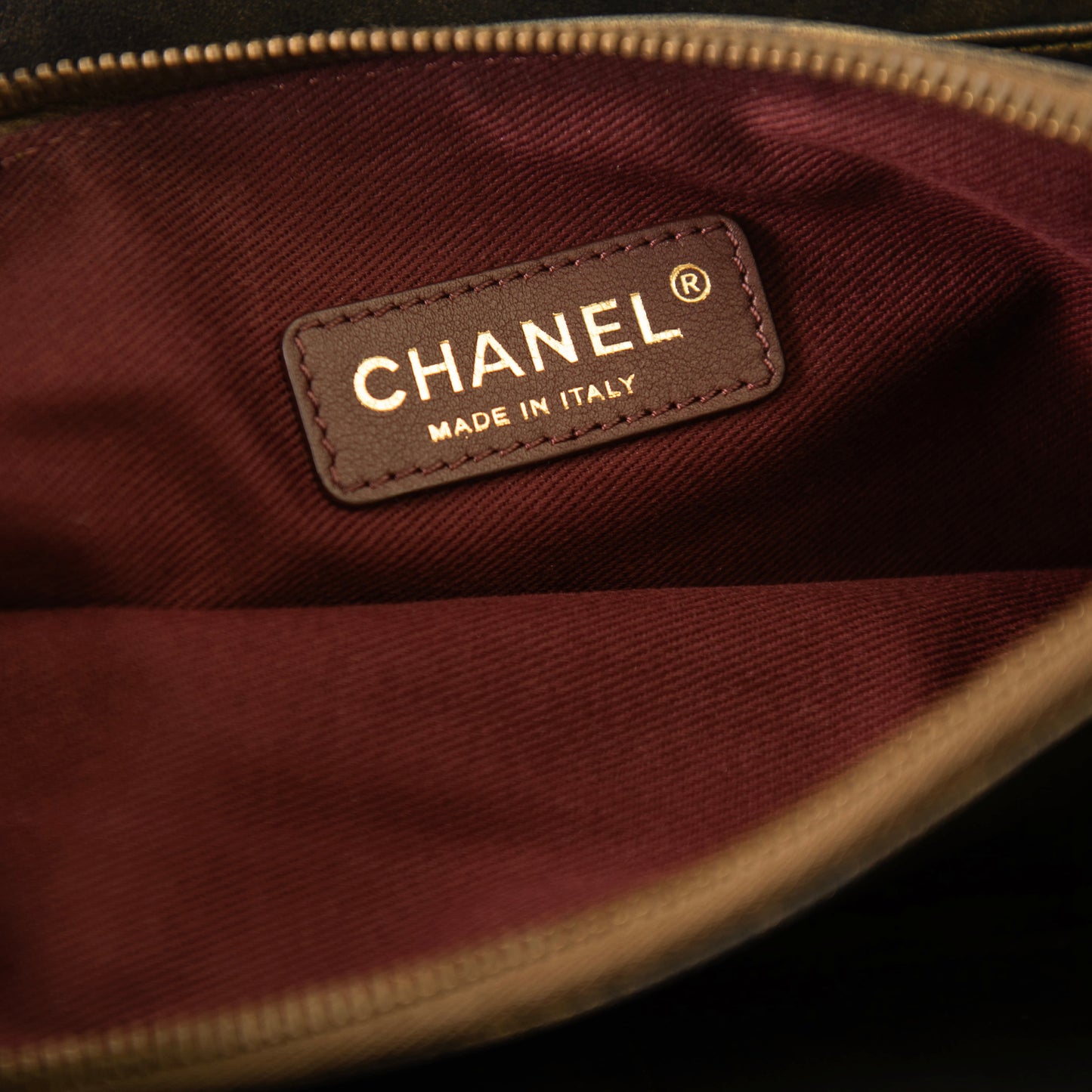 Chanel Byzance Embroidered Chain Evening Clutch