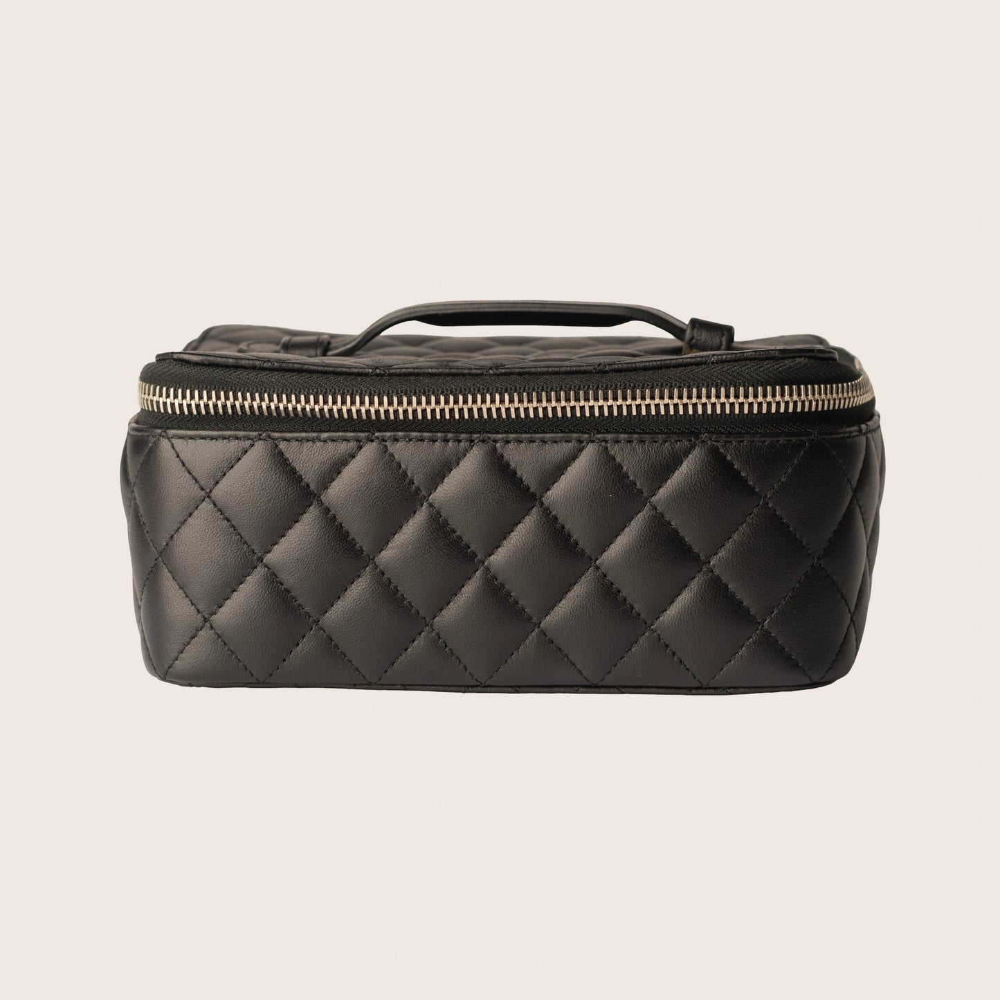 Chanel Caviar Quilted Large Vanity Pouch in Black