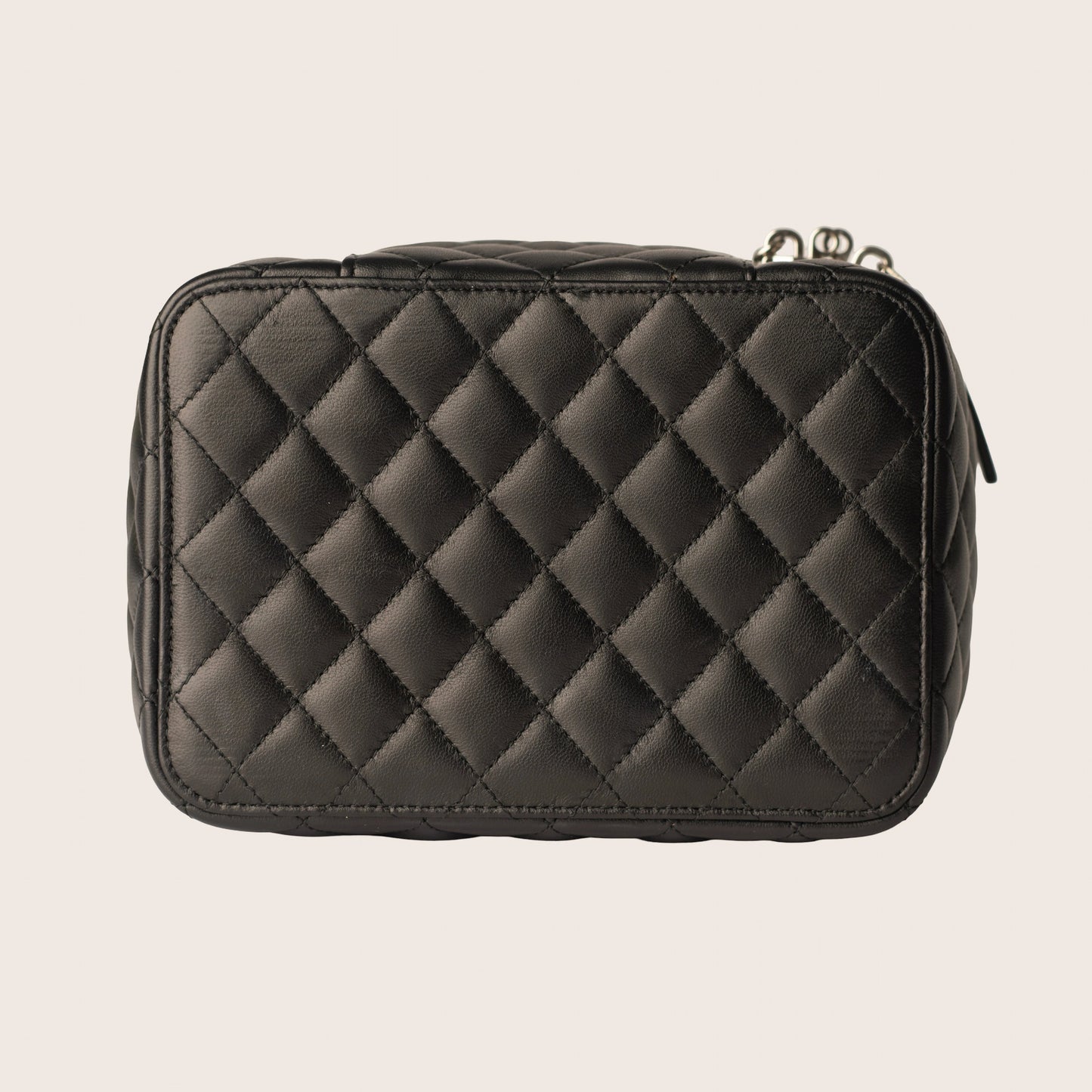 Chanel Caviar Quilted Large Vanity Pouch in Black