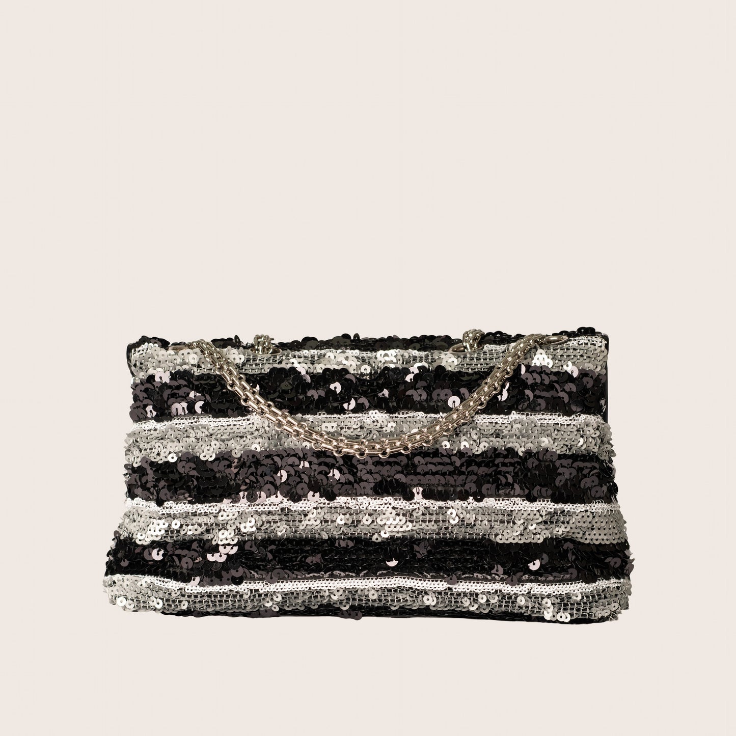 Chanel Sequin Reissue Flap Bag - Black