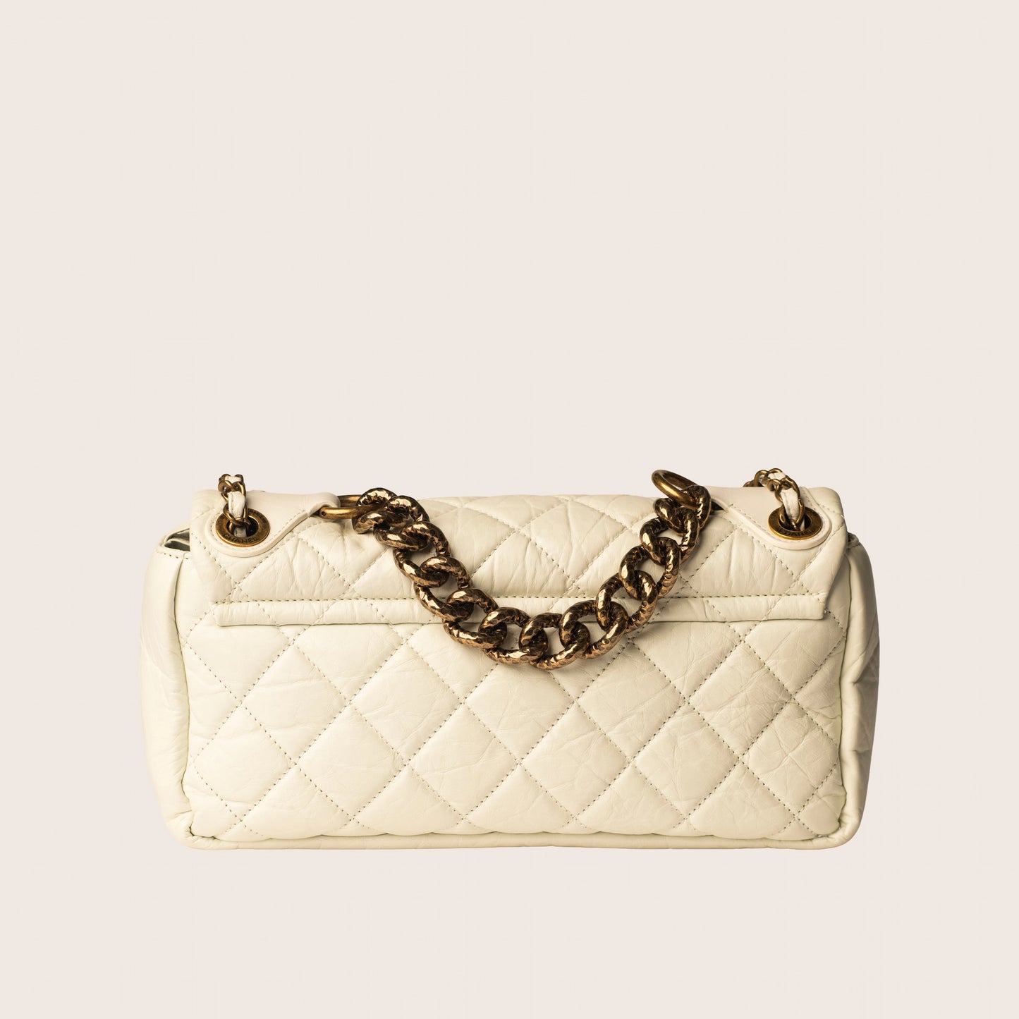 Chanel White Paris-Bombay Pondichery Flap Bag