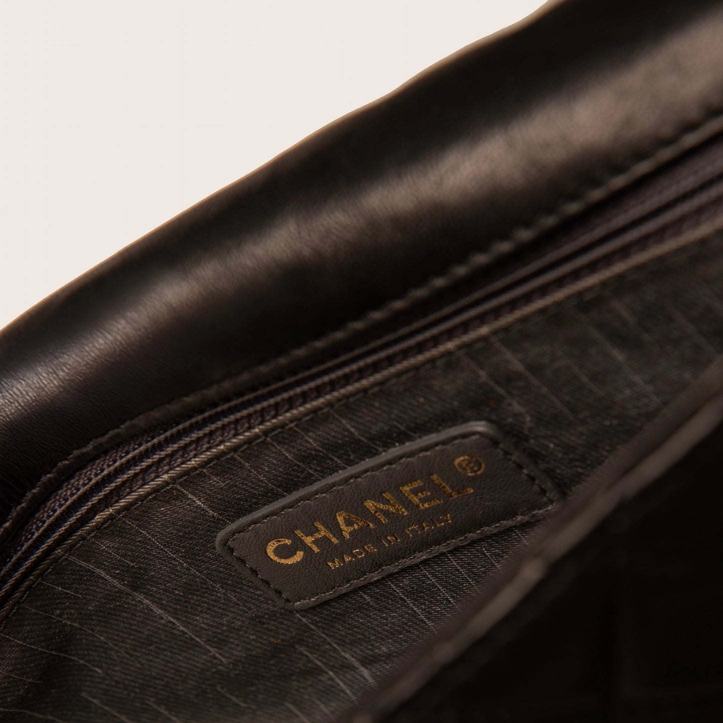 Chanel Black Quilted Lambskin Green Stingray Small Boy Bag Silver Hardware