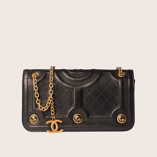 Chanel Black Quilted Flap Bag