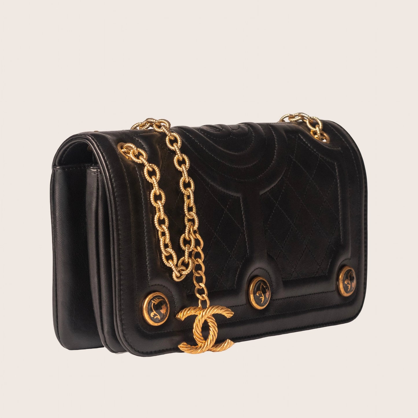 Chanel Black Quilted Flap Bag