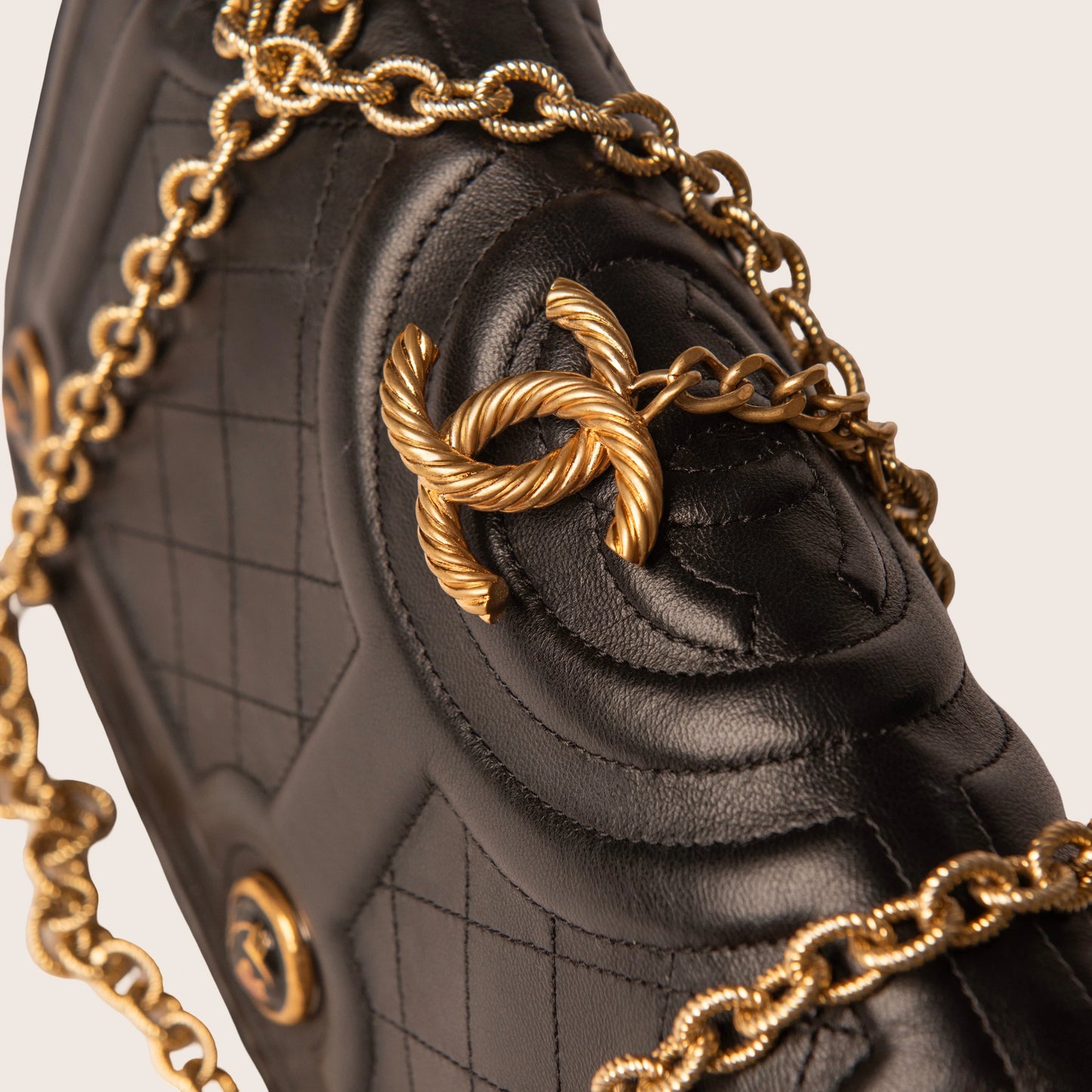 Chanel Black Quilted Flap Bag