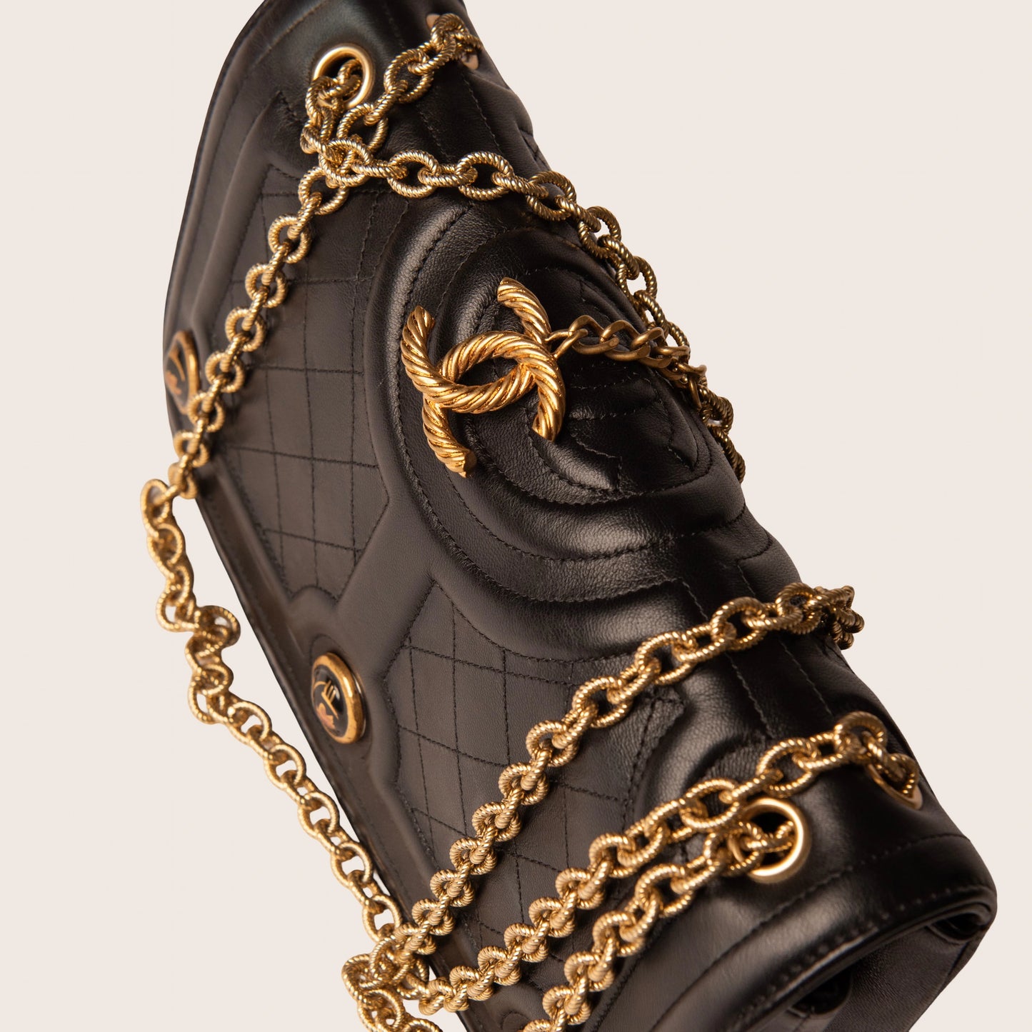 Chanel Black Quilted Flap Bag