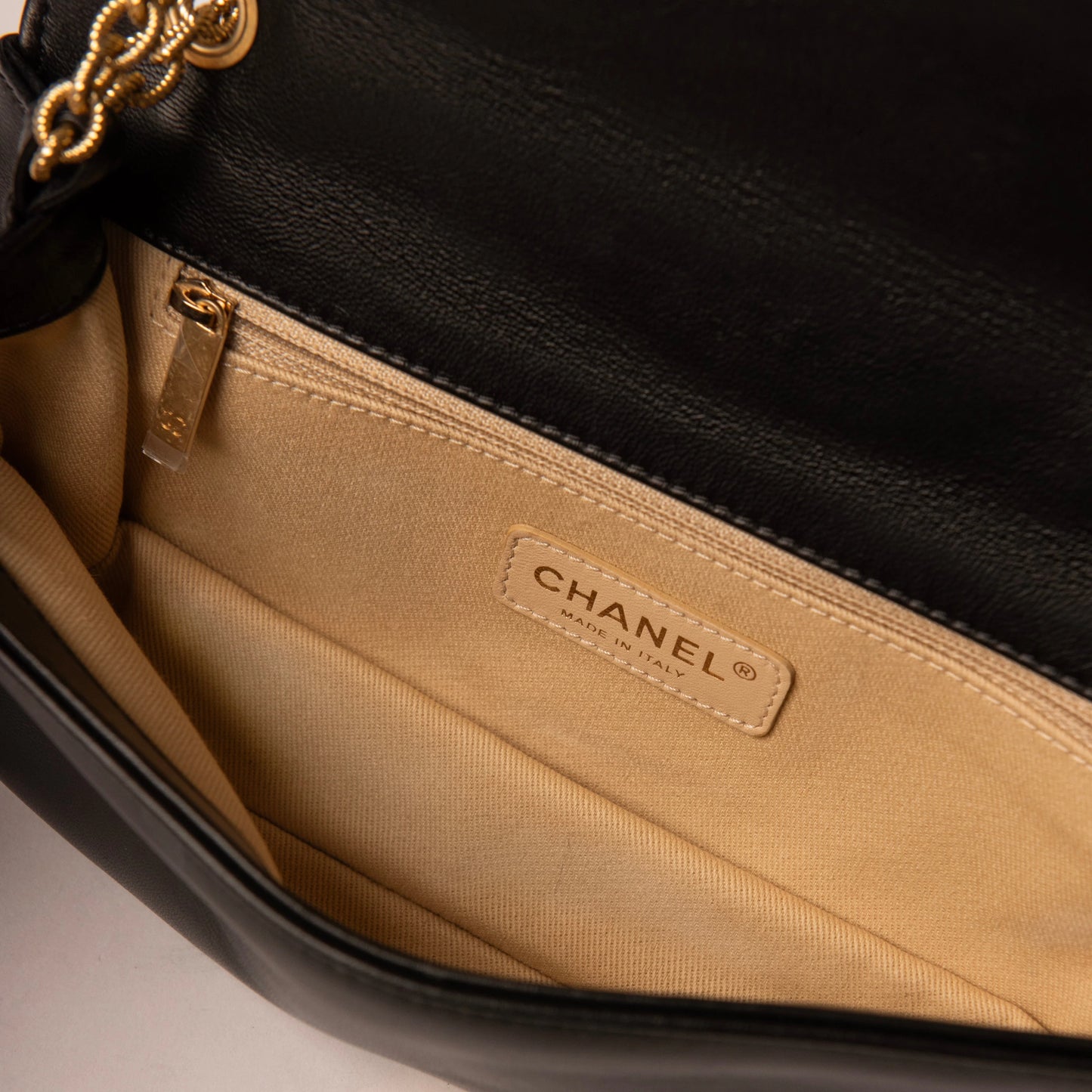 Chanel Black Quilted Flap Bag