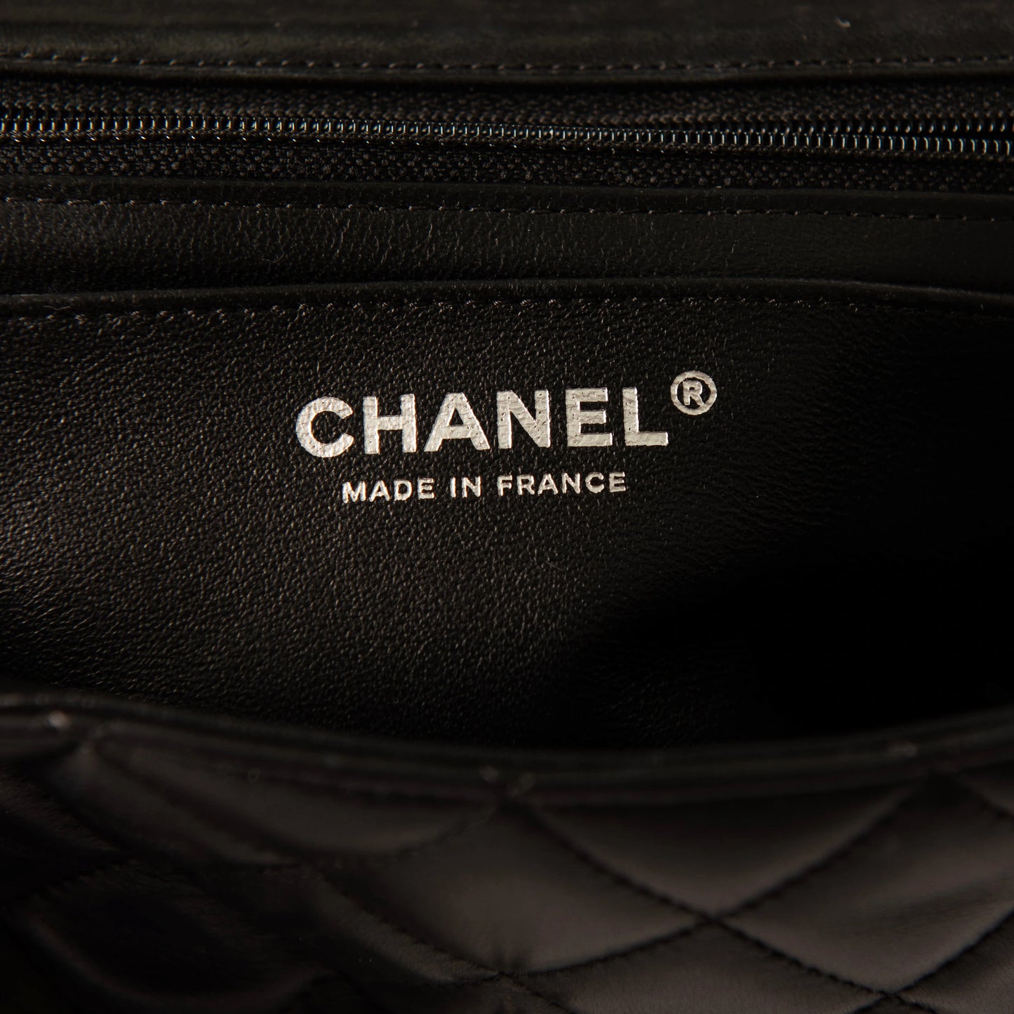Chanel Lambskin Quilting Enchained Flap Black