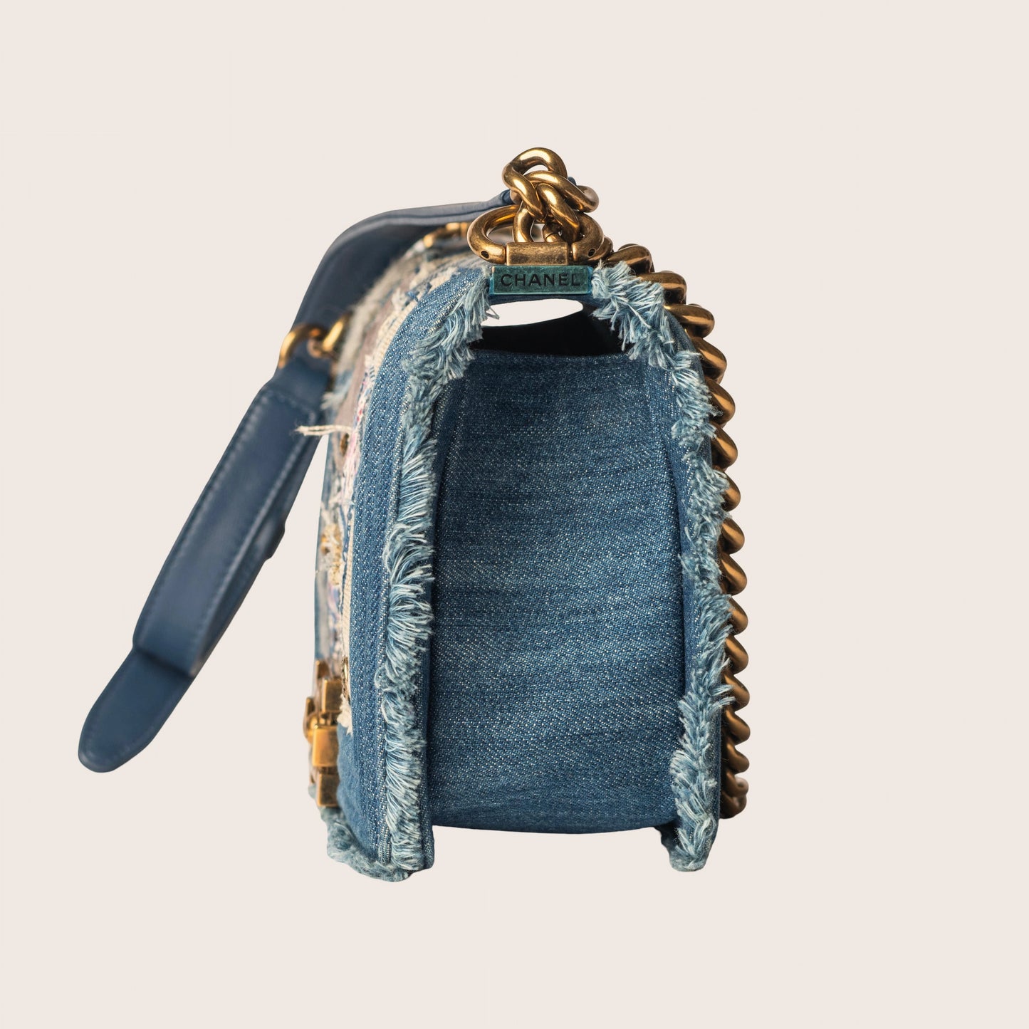 Chanel Denim Patchwork Boy Bag – Limited Edition