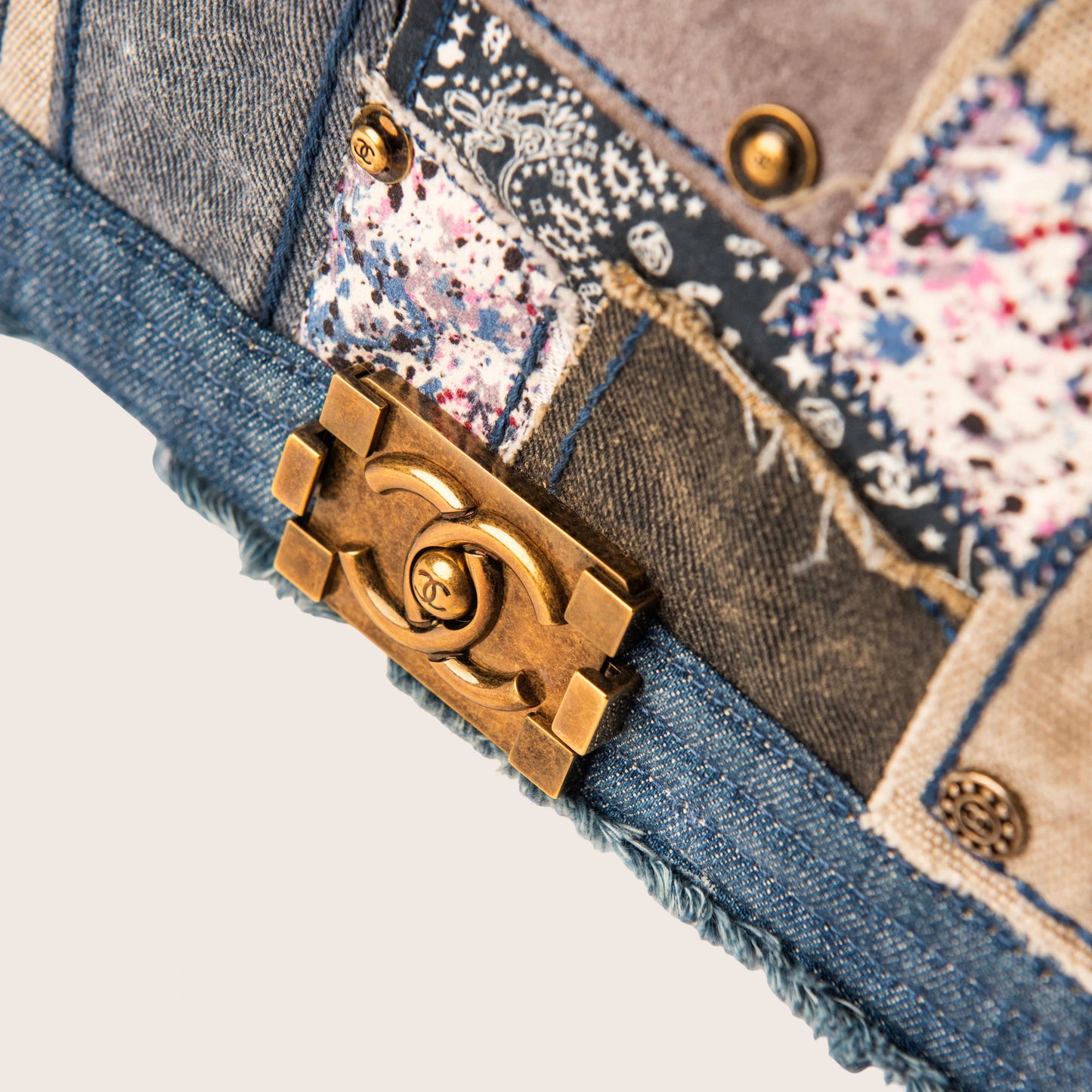 Chanel Denim Patchwork Boy Bag – Limited Edition