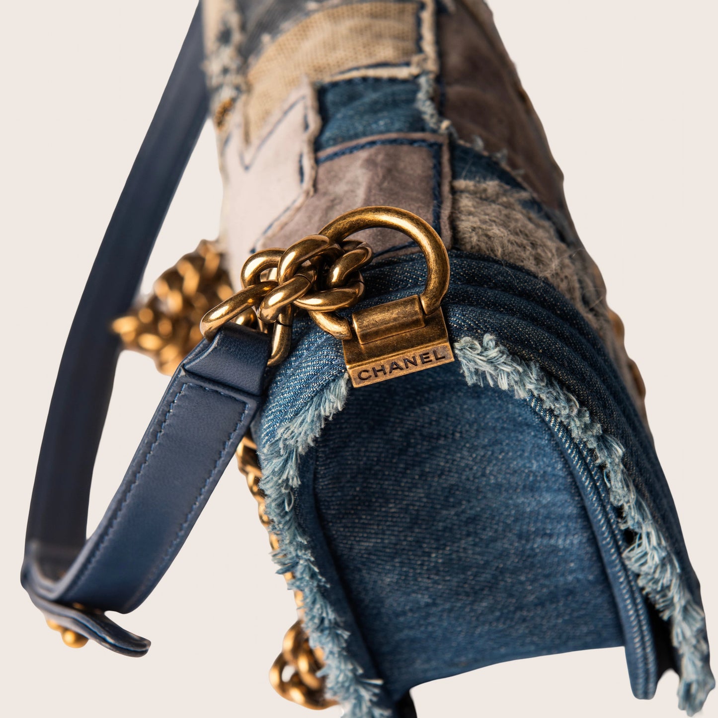 Chanel Denim Patchwork Boy Bag – Limited Edition