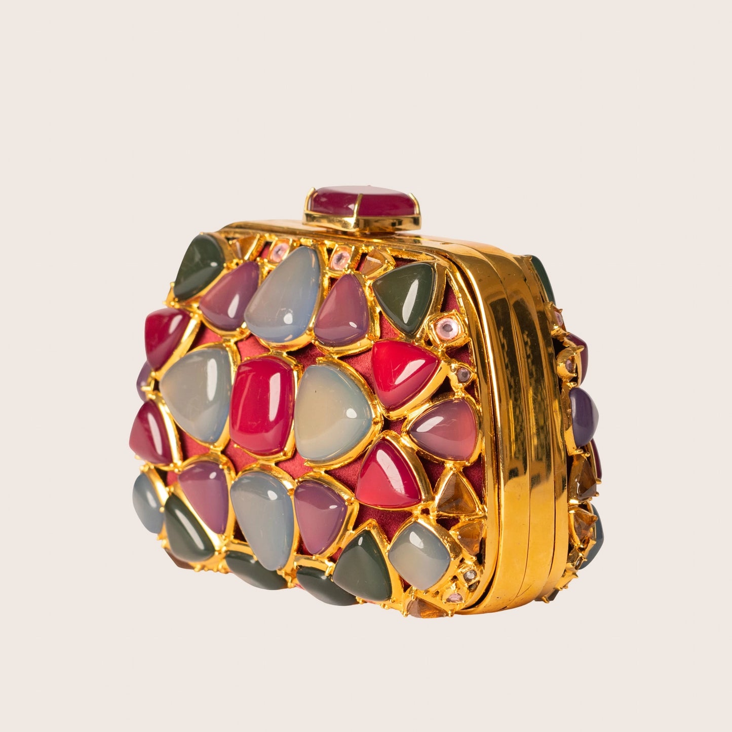 Christian Dior Stone Mosaic Clutch