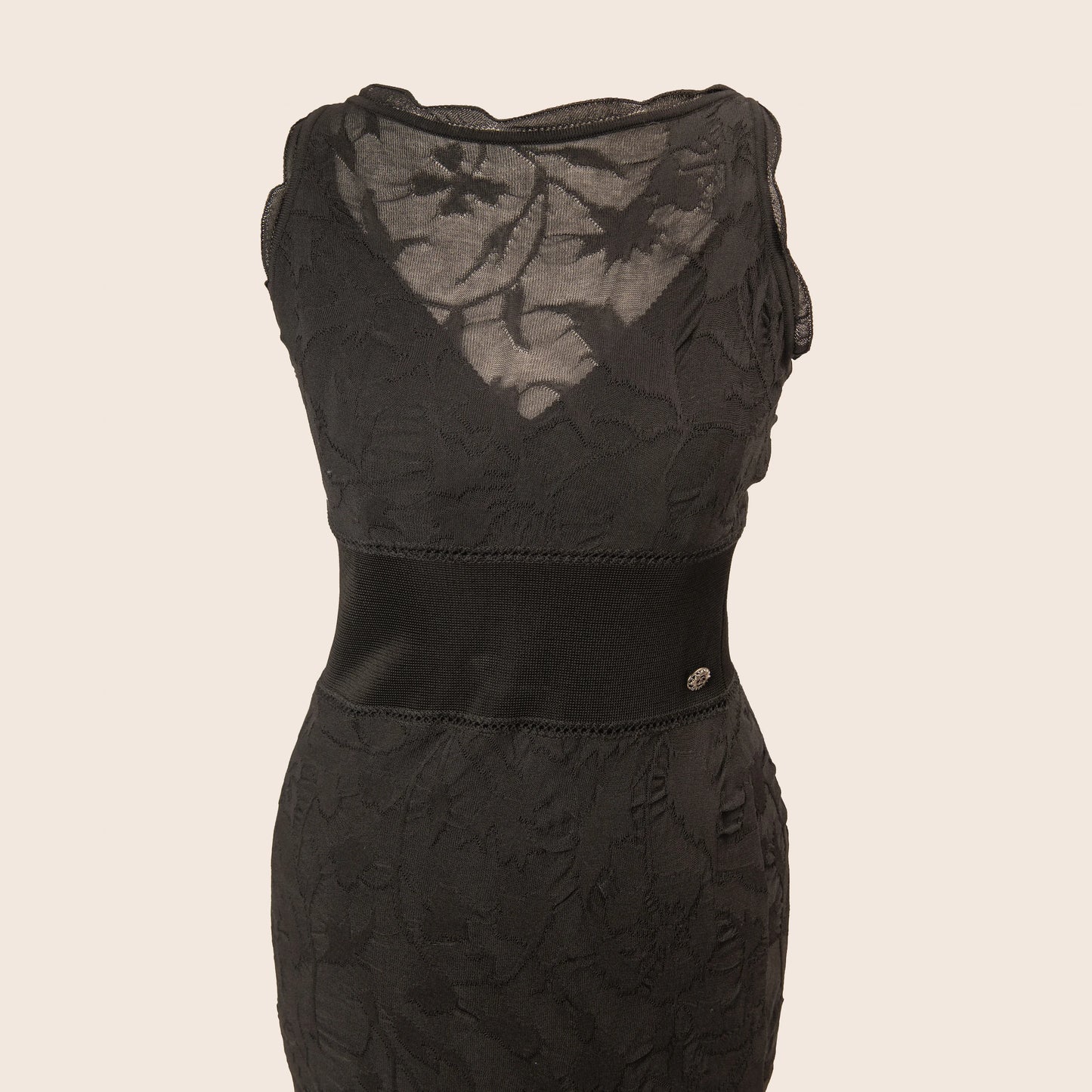 Chanel Black Lace Dress