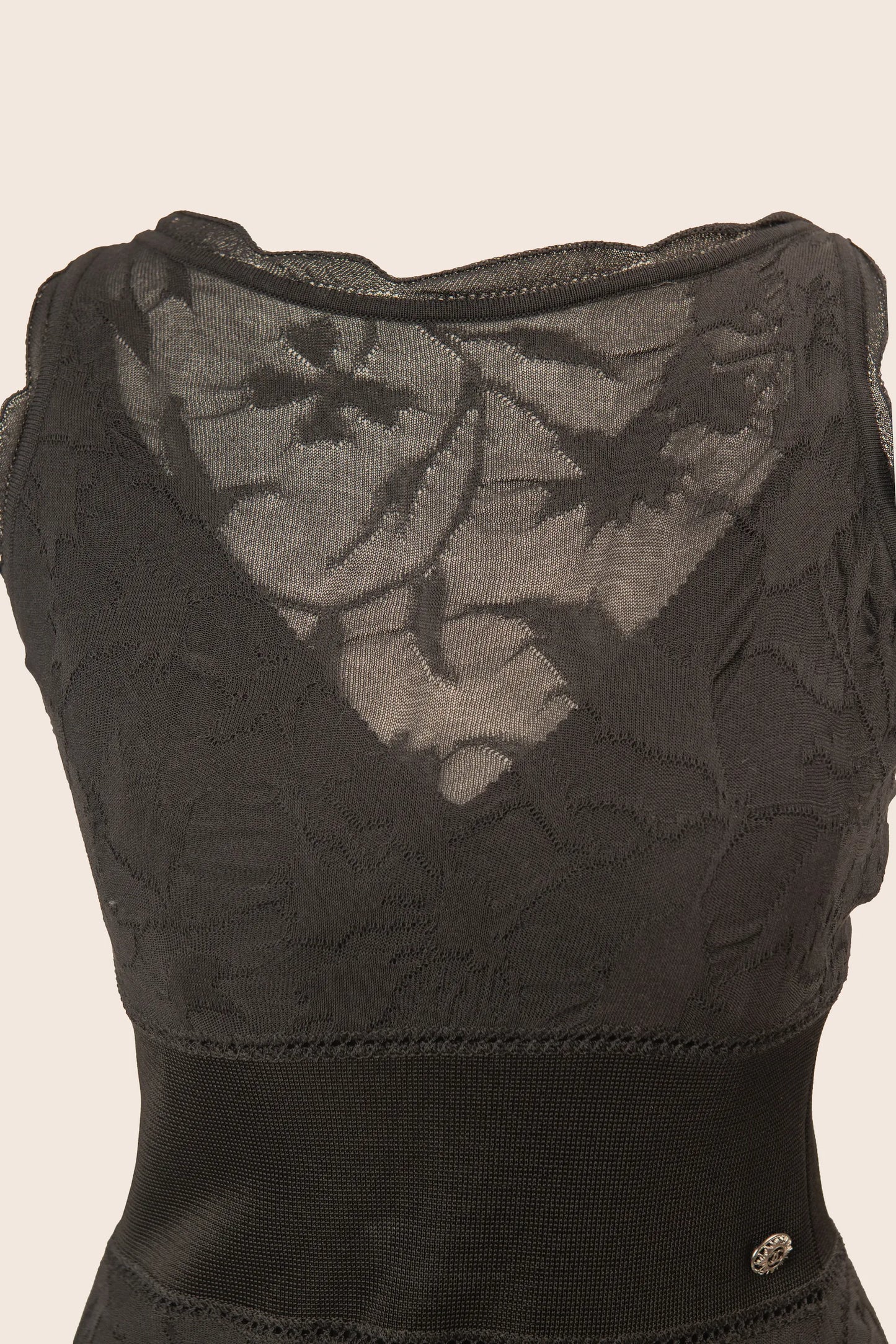 Chanel Black Lace Dress