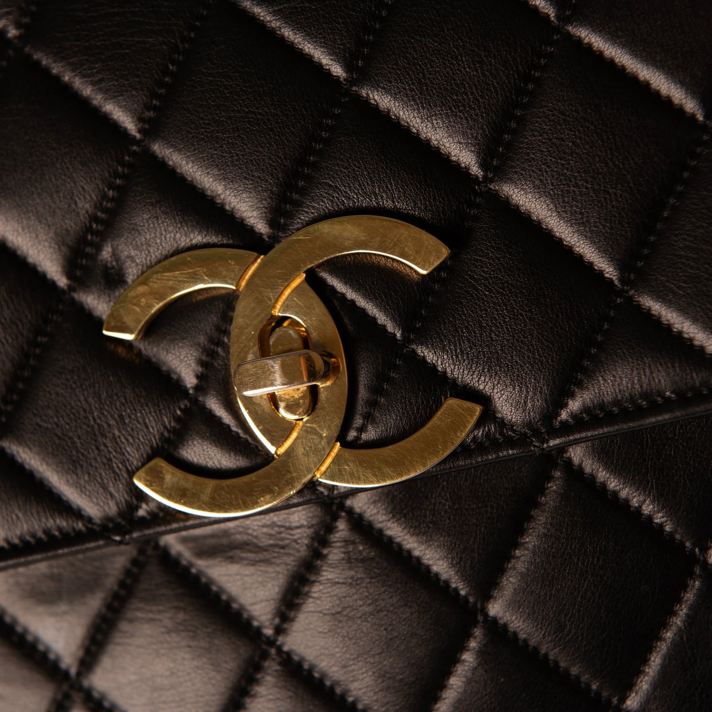 Chanel Quilted Briefcase Business Handbag