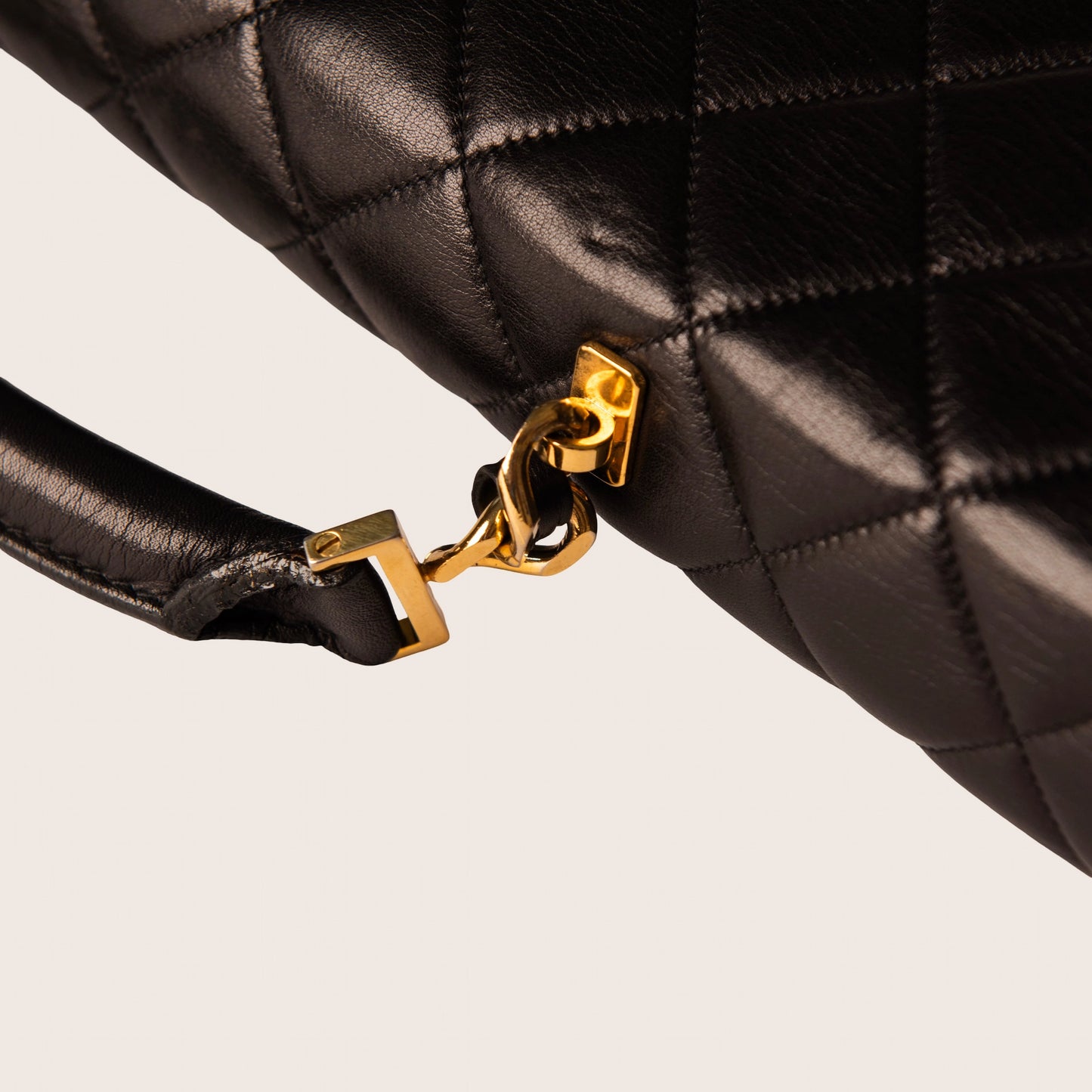Chanel Quilted Briefcase Business Handbag