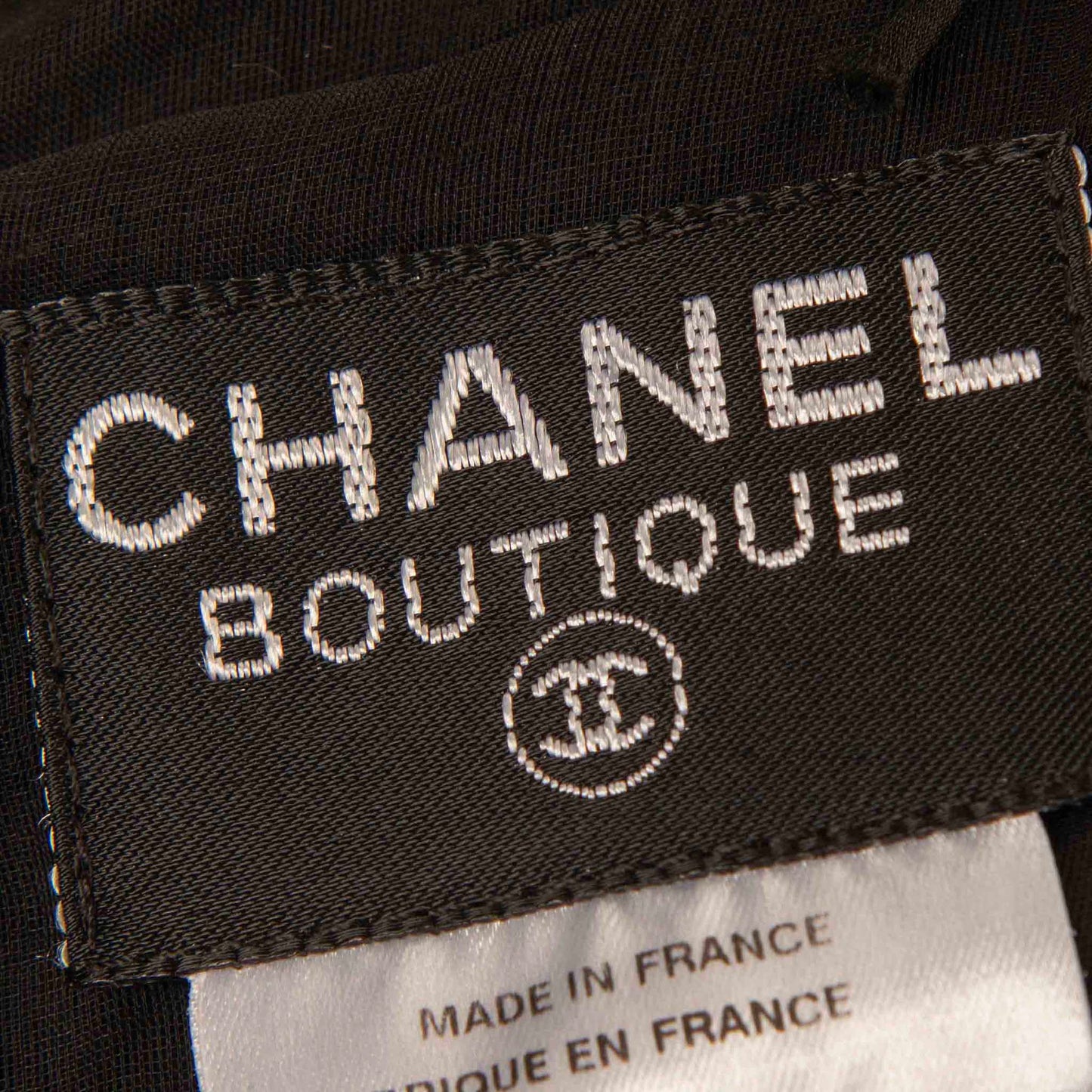 Chanel Black Lace Strap Dress