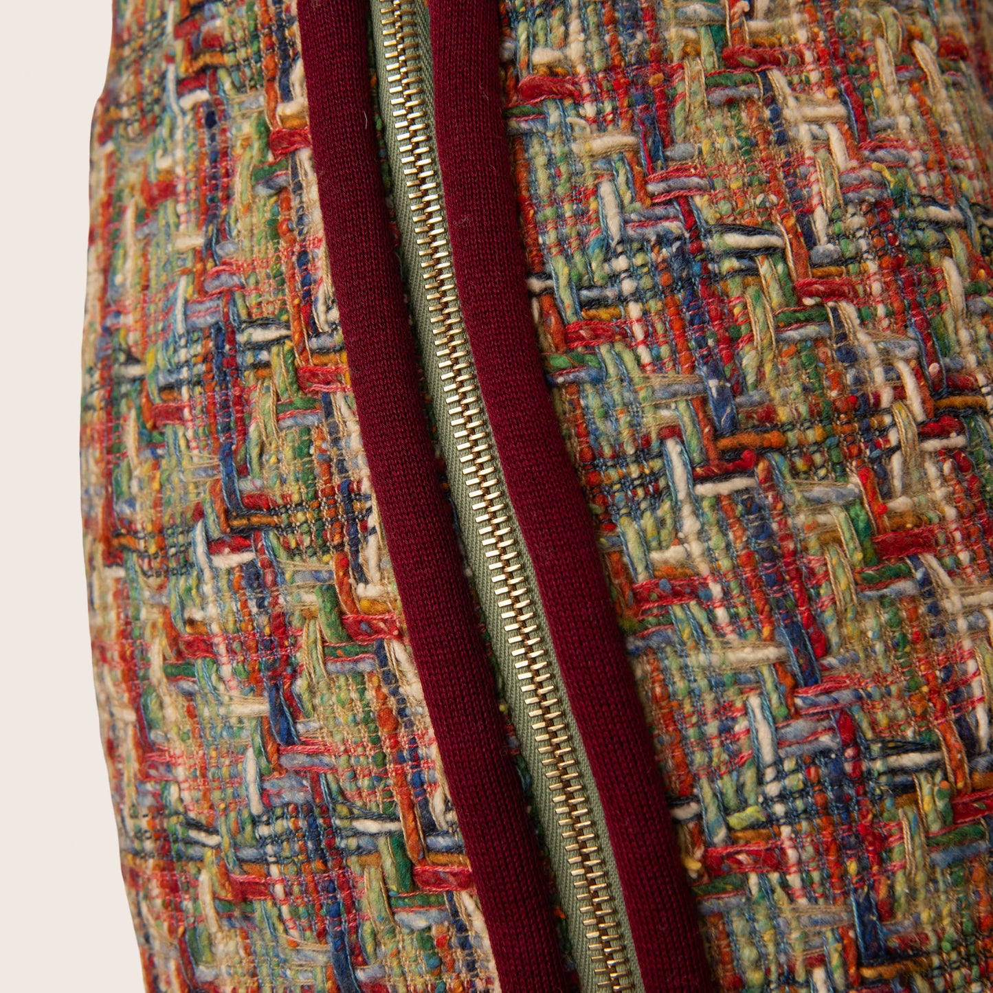 Chanel Multicolor Tweed Jacket and Skirt Set