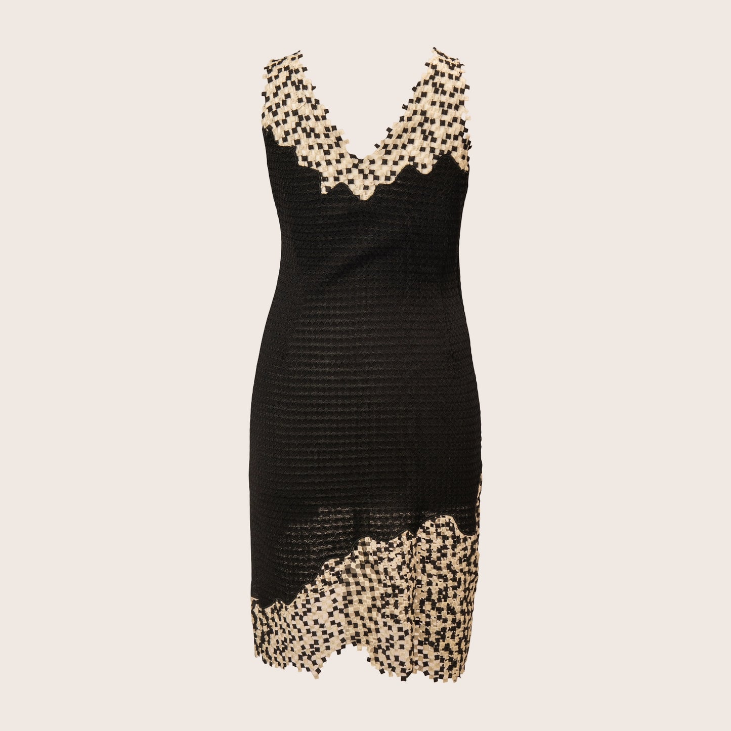 Chanel Dot & Stripe Dress