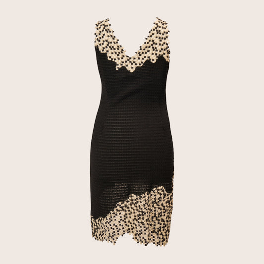 Chanel Dot & Stripe Dress