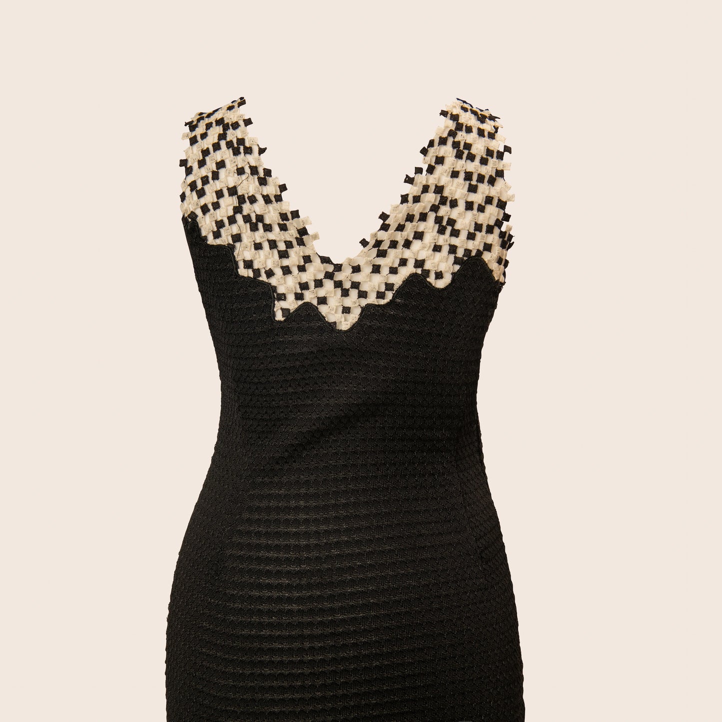 Chanel Dot & Stripe Dress