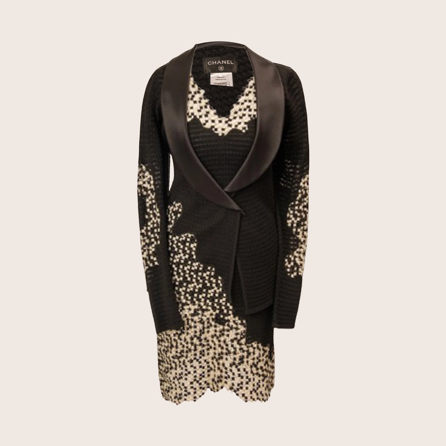 Chanel Dot & Stripe Dress