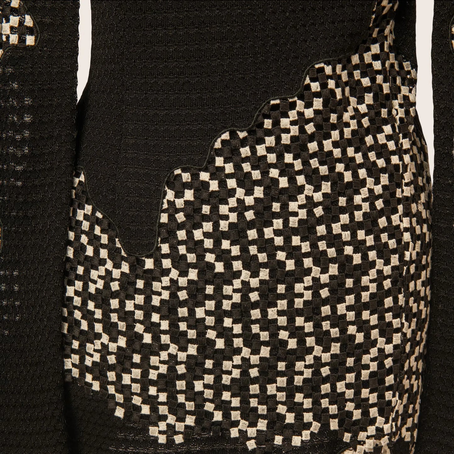 Chanel Dot & Stripe Dress